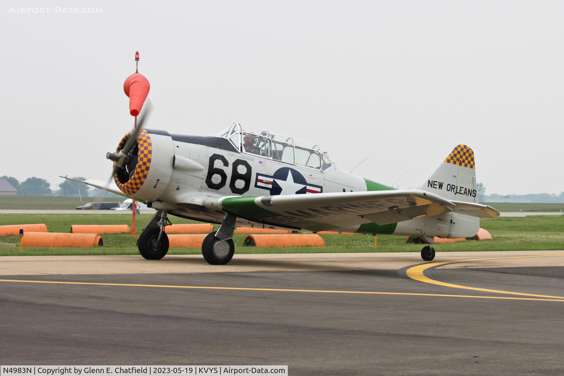 N4983N, 1957 North American AT-6D Texan C/N 121-42175 (44-81453), At the TBM reunion