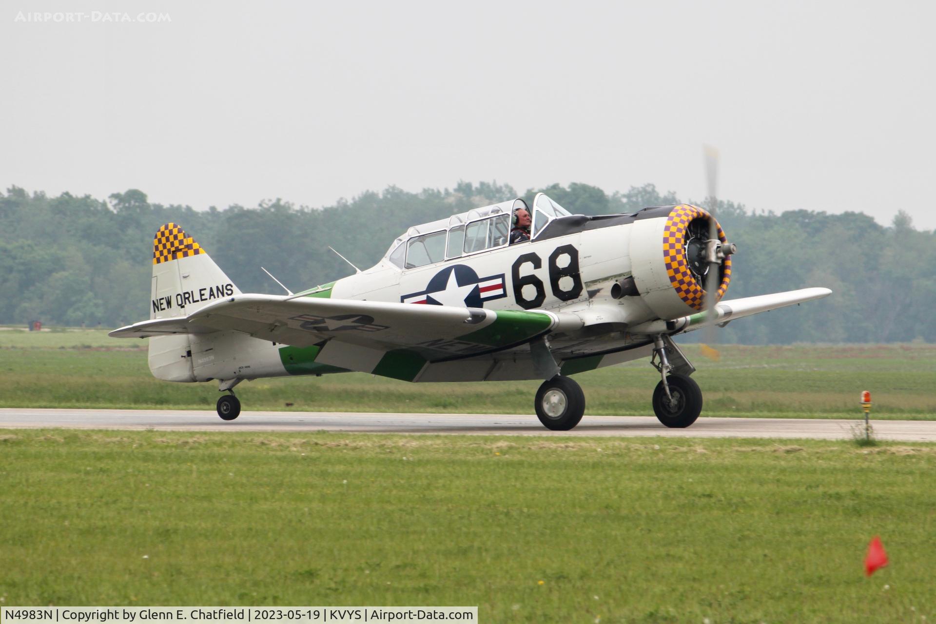 N4983N, 1957 North American AT-6D Texan C/N 121-42175 (44-81453), At the TBM reunion