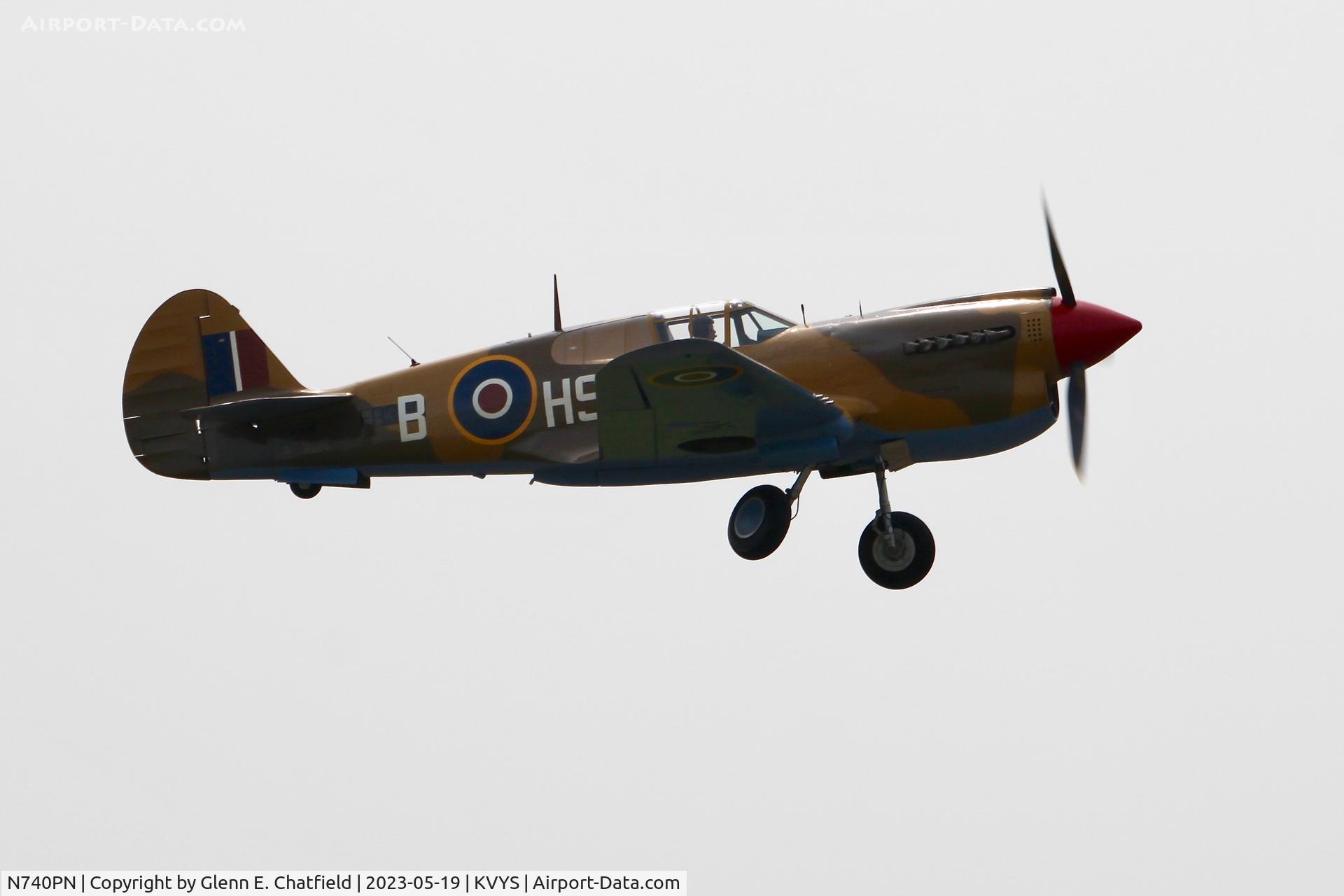 N740PN, 1943 Curtiss P-40N-1-CU C/N AC42-104827, At the TBM reunion, now as N740PN