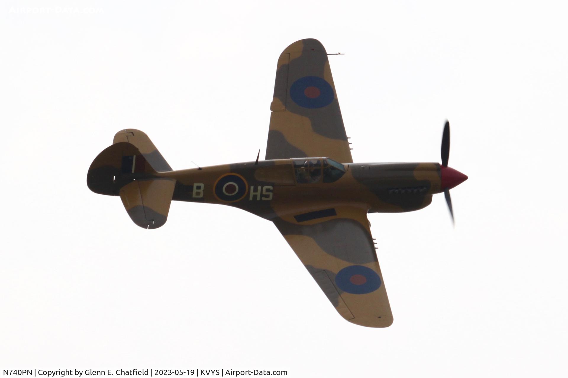 N740PN, 1943 Curtiss P-40N-1-CU C/N AC42-104827, At the TBM reunion, now as N740PN