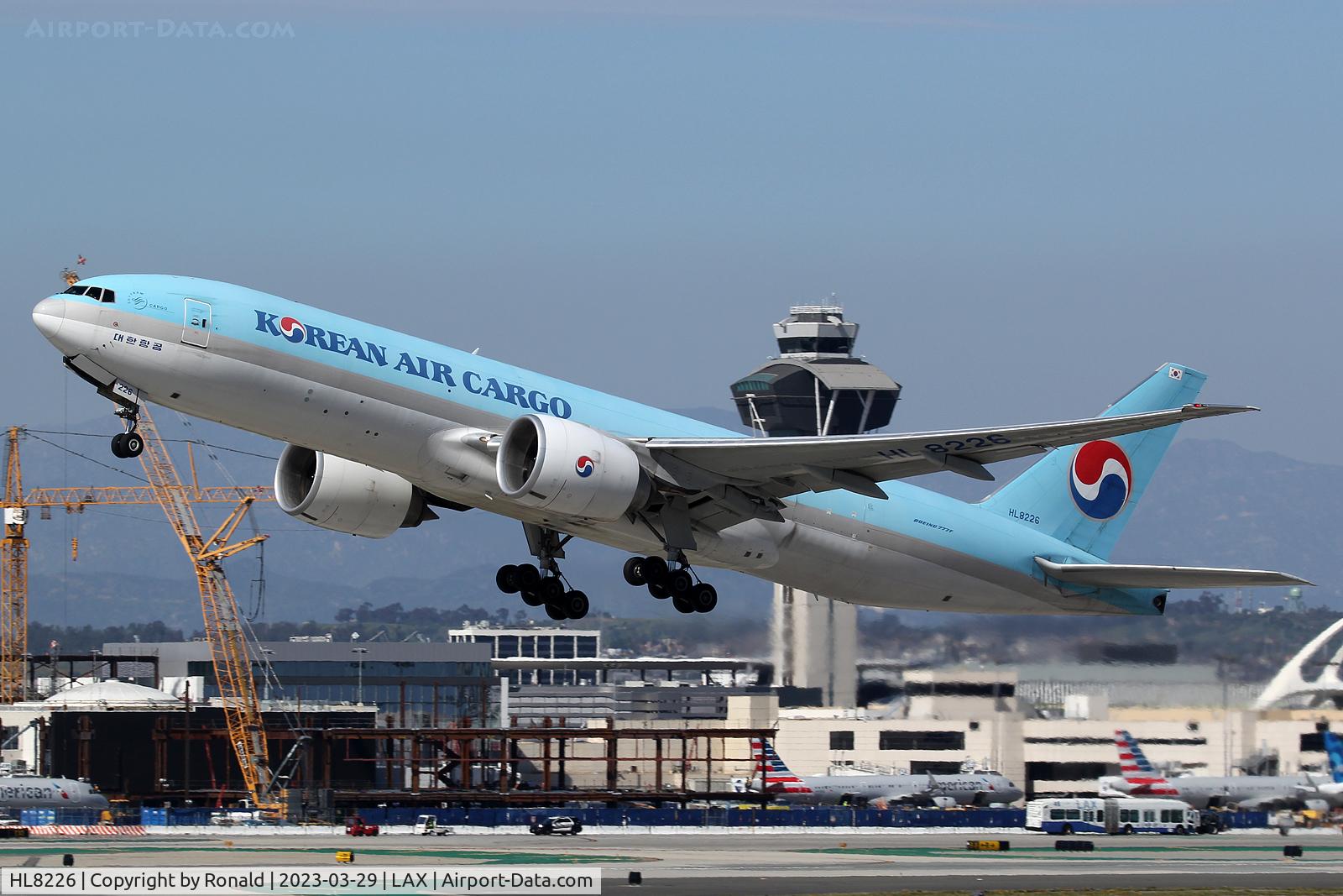 HL8226, 2013 Boeing 777-FB5 C/N 37640, at lax