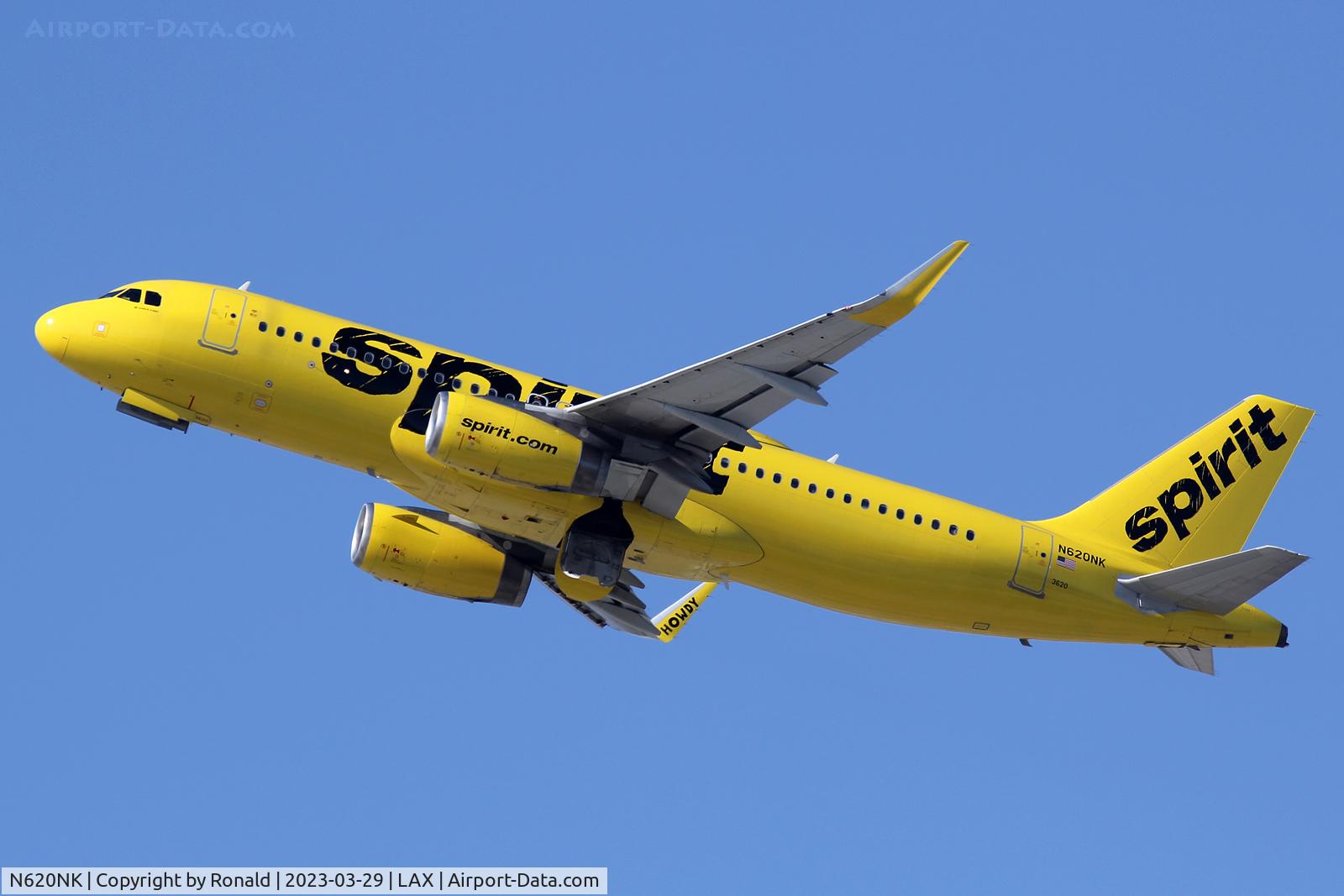 N620NK, 2013 Airbus A320-232 C/N 5624, at lax