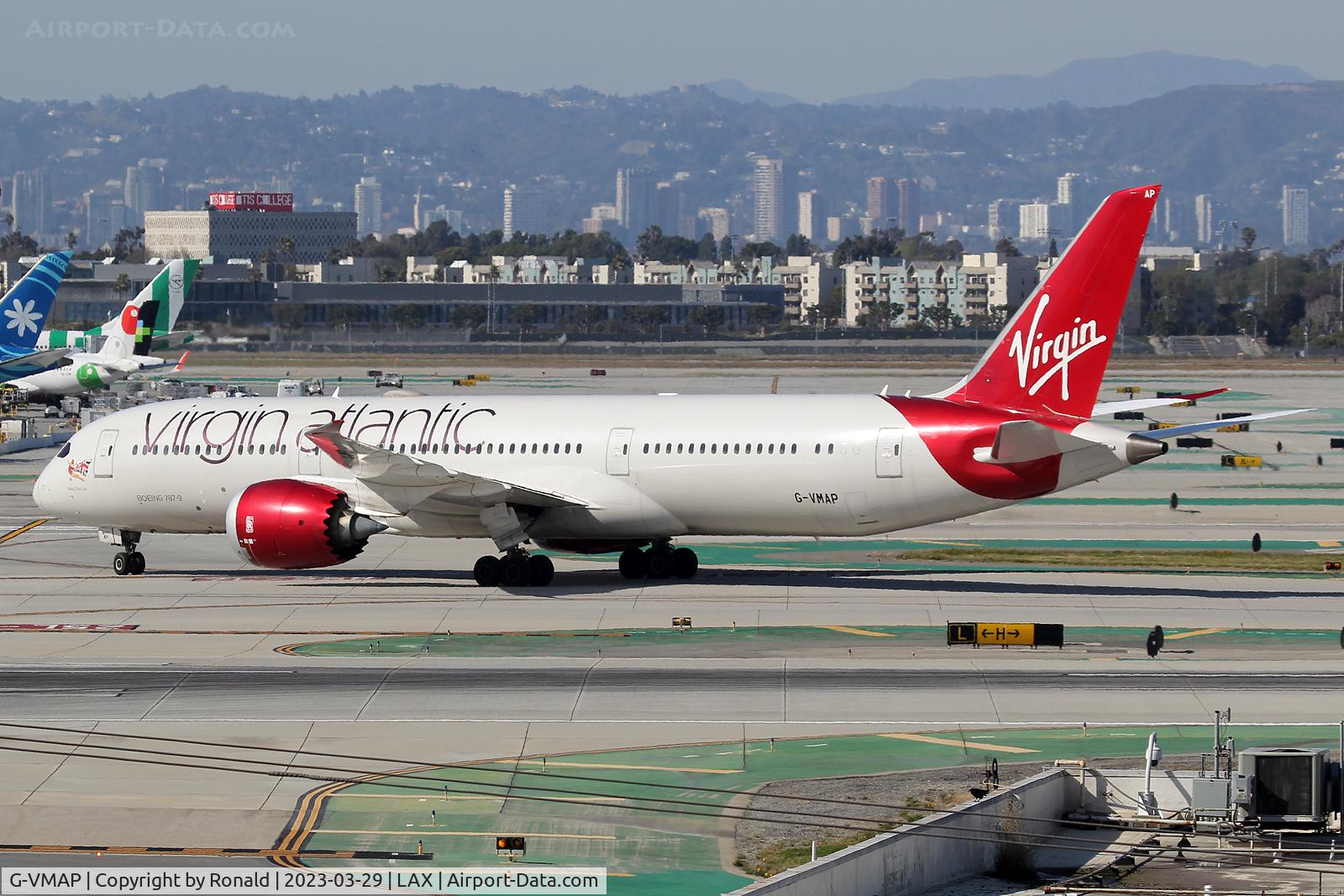 G-VMAP, 2015 Boeing 787-9 Dreamliner C/N 38047, at lax