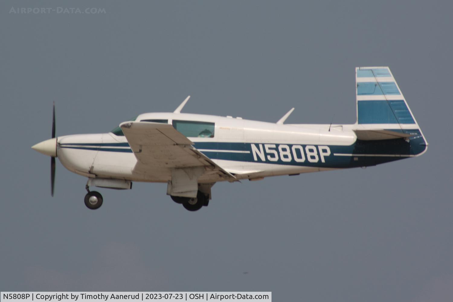 N5808P, 1985 Mooney M20J 201 C/N 24-1548, 1985 Mooney M20J, c/n: 24-1548, AirVenture 2023