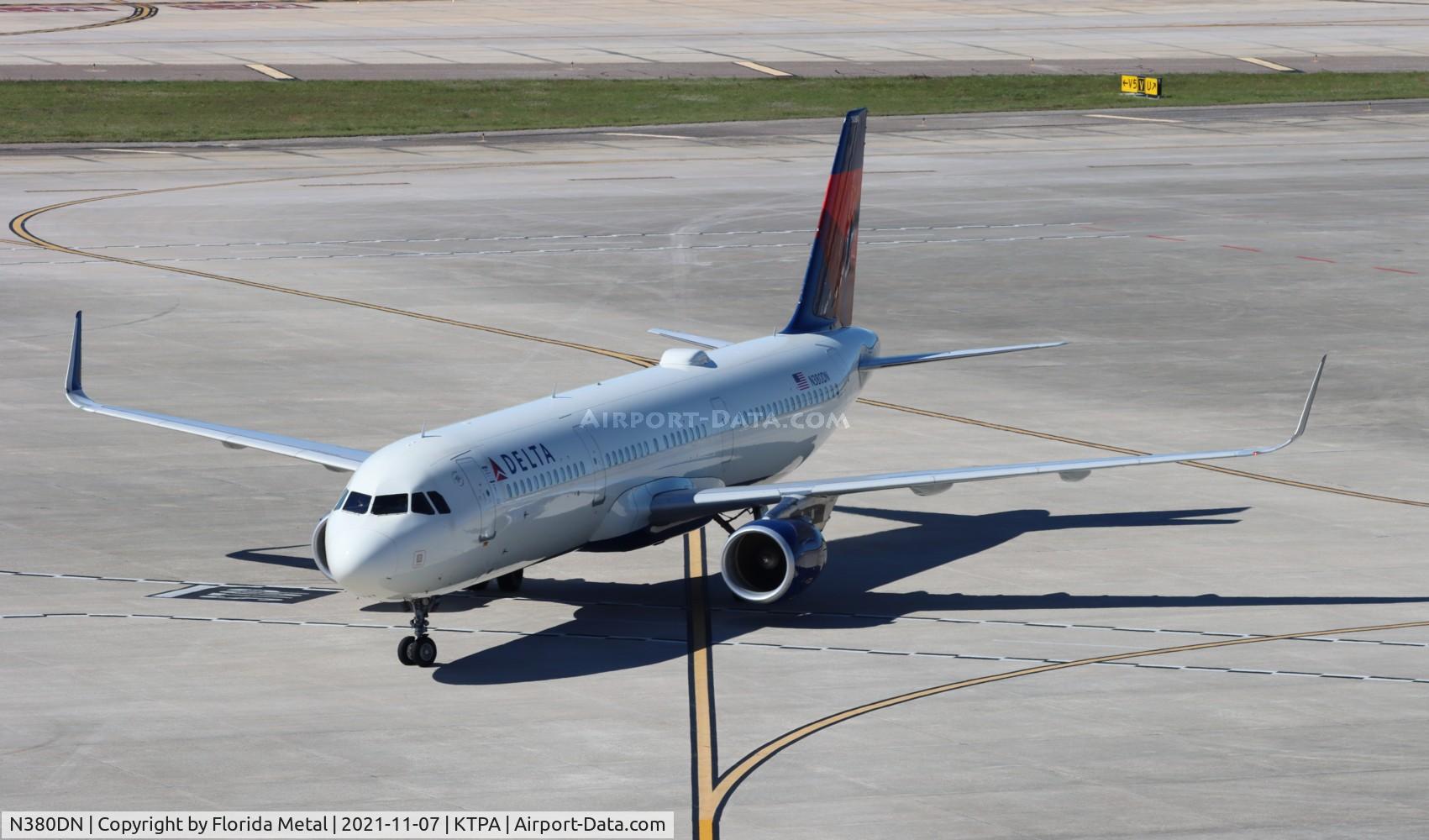 N380DN, 2019 Airbus A321-211 C/N 8915, DAL A321 zx ATL-TPA