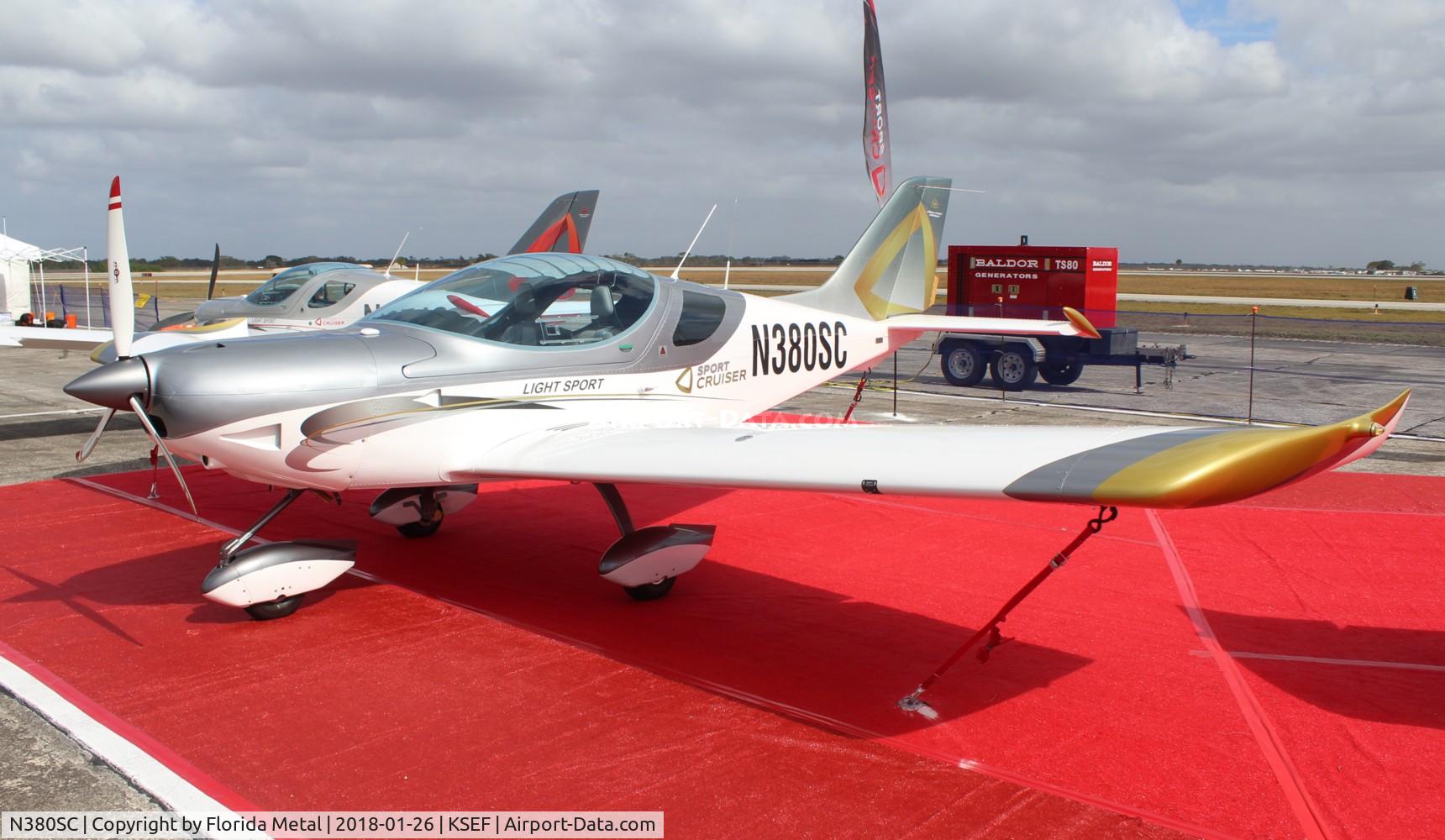 N380SC, 2017 Czech Sport Aircraft Sportcruiser C/N C0600, Sportcruiser zx