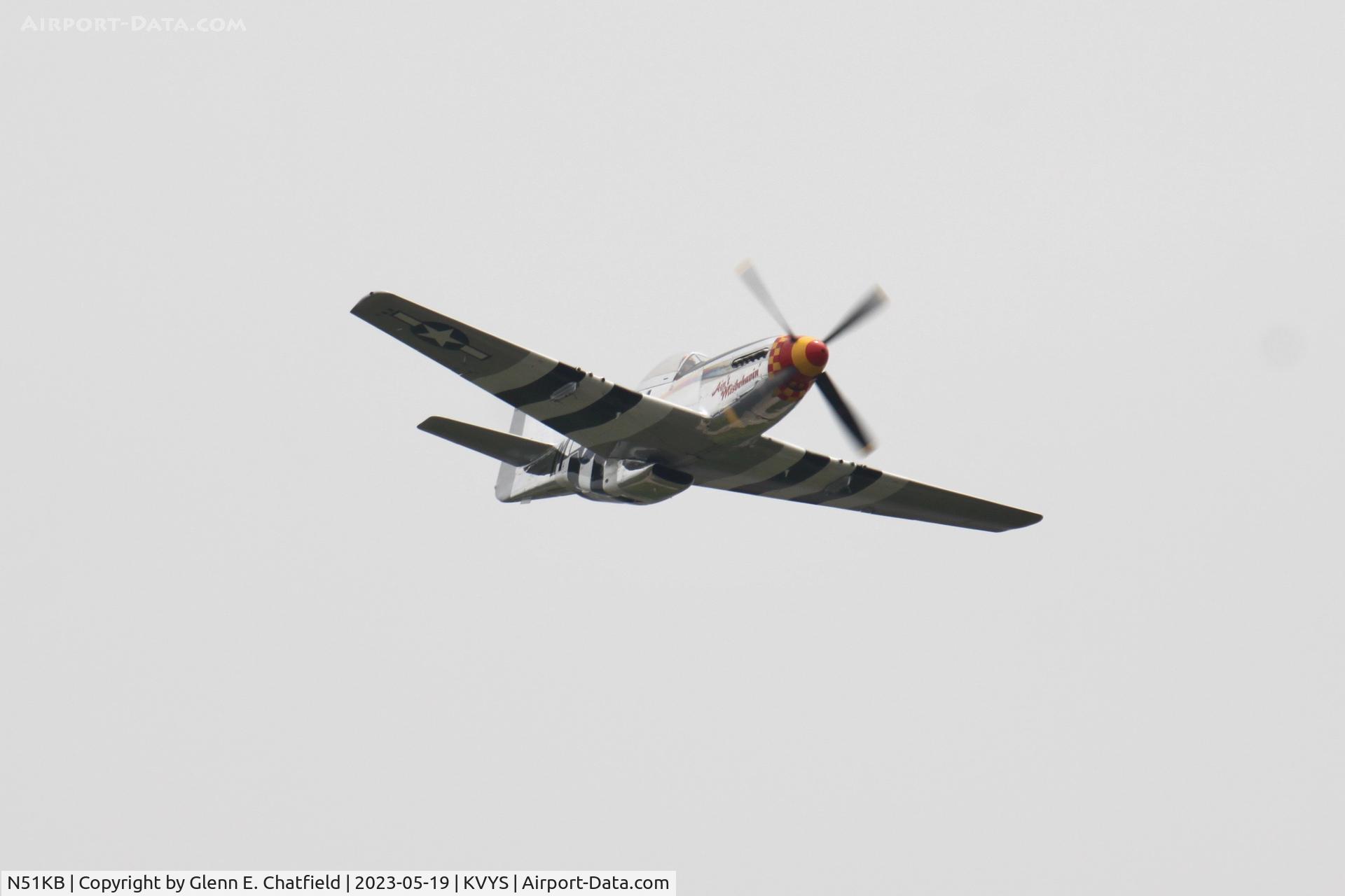 N51KB, 1961 North American F-51D Mustang C/N 44-74009, At the TBM Reunion