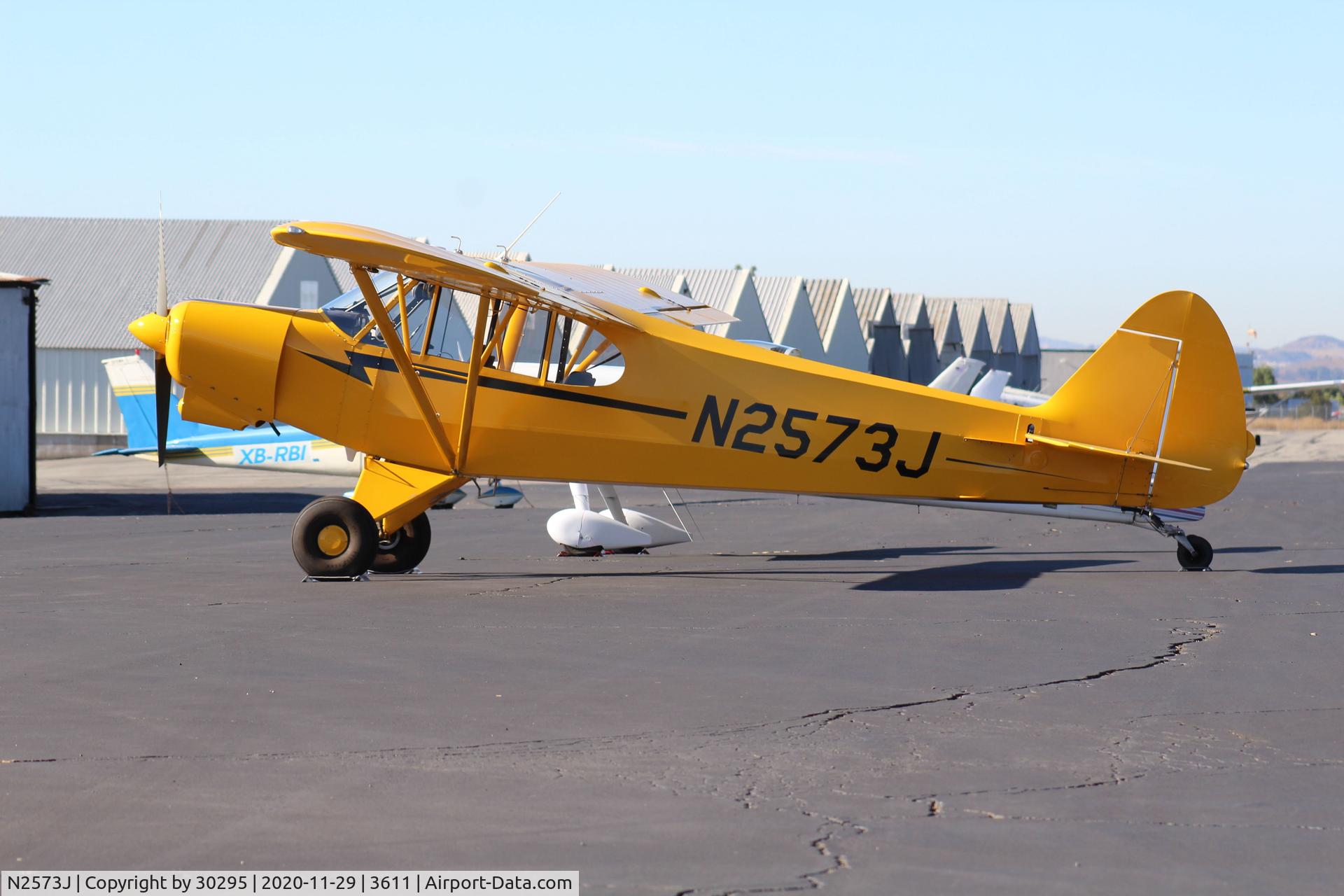 N2573J, 1979 Piper PA-18-150 Super Cub C/N 18-7909132, Parked