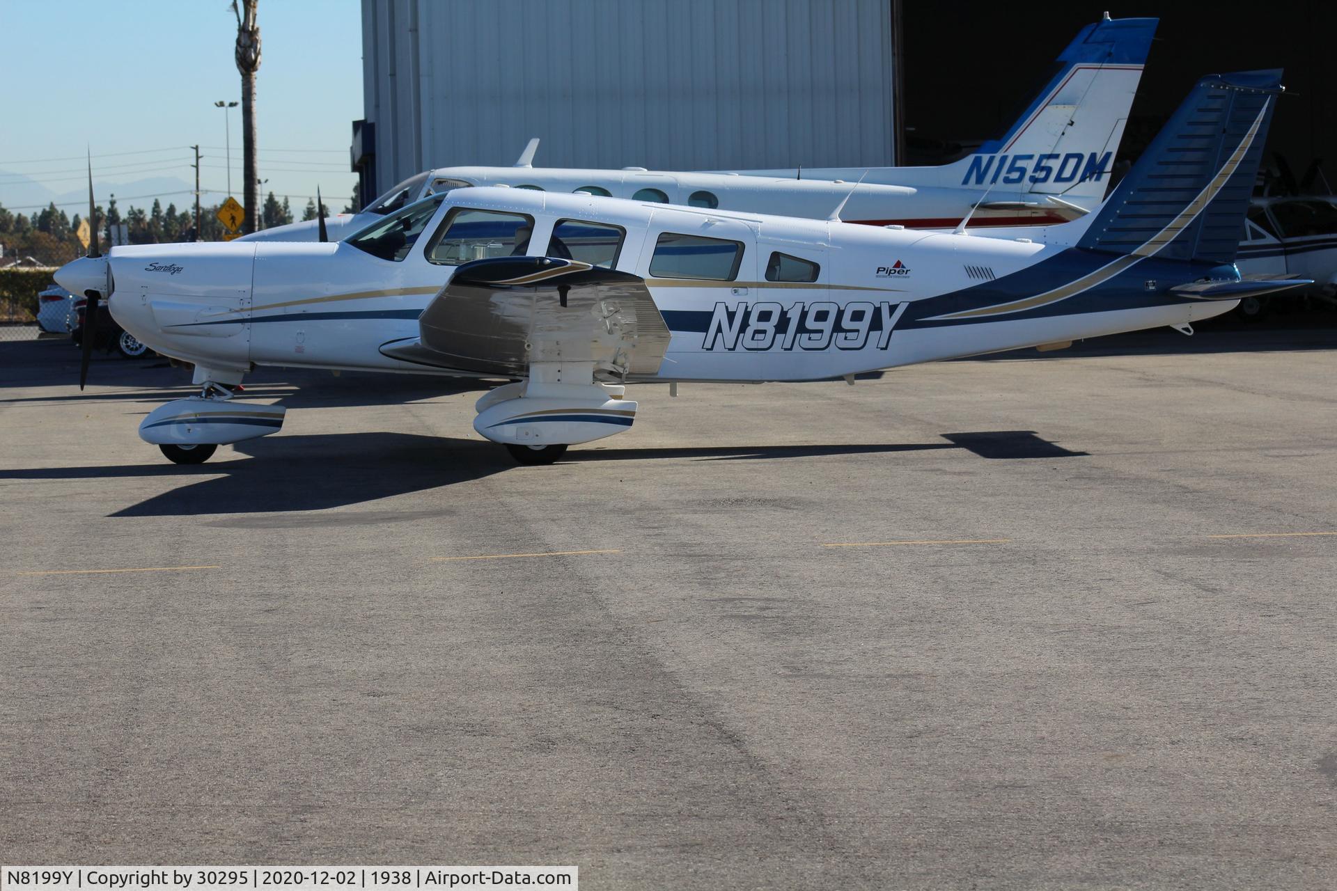 N8199Y, 1980 Piper PA-32-301 Saratoga C/N 32-8006043, Parked
