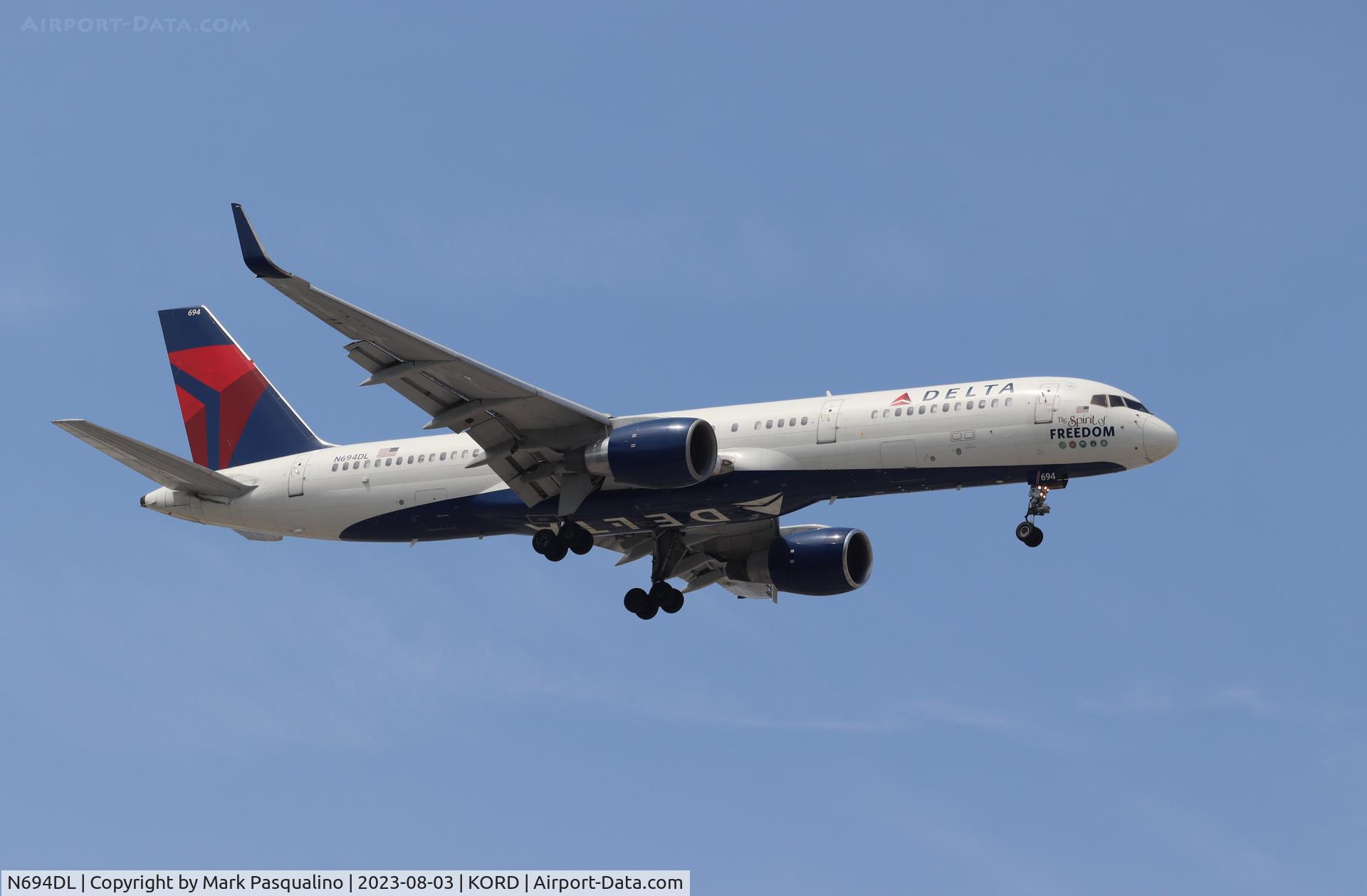 N694DL, 1998 Boeing 757-232 C/N 29726, Boeing 757-232