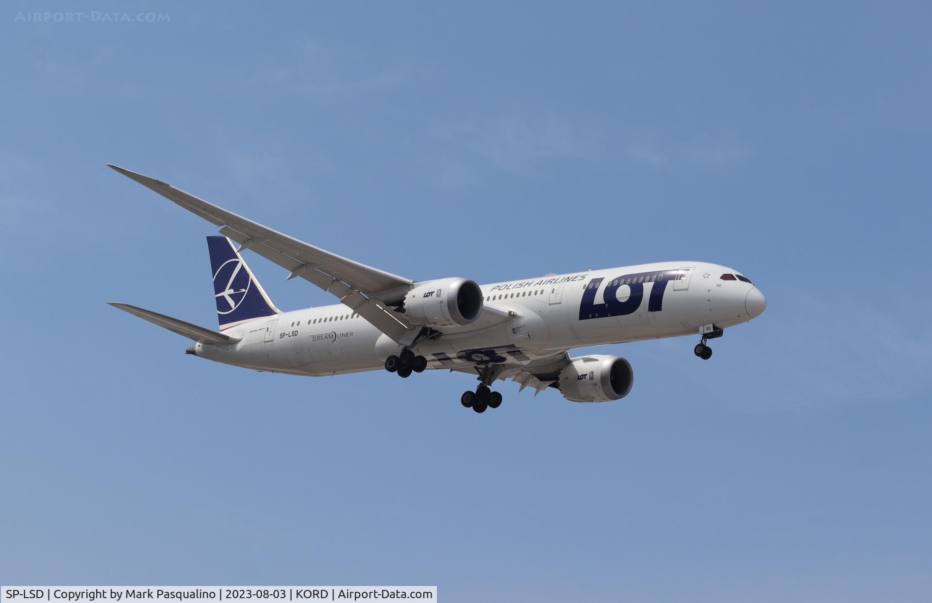 SP-LSD, 2019 Boeing 787-9 Dreamliner C/N 38087, Boeing 787-9