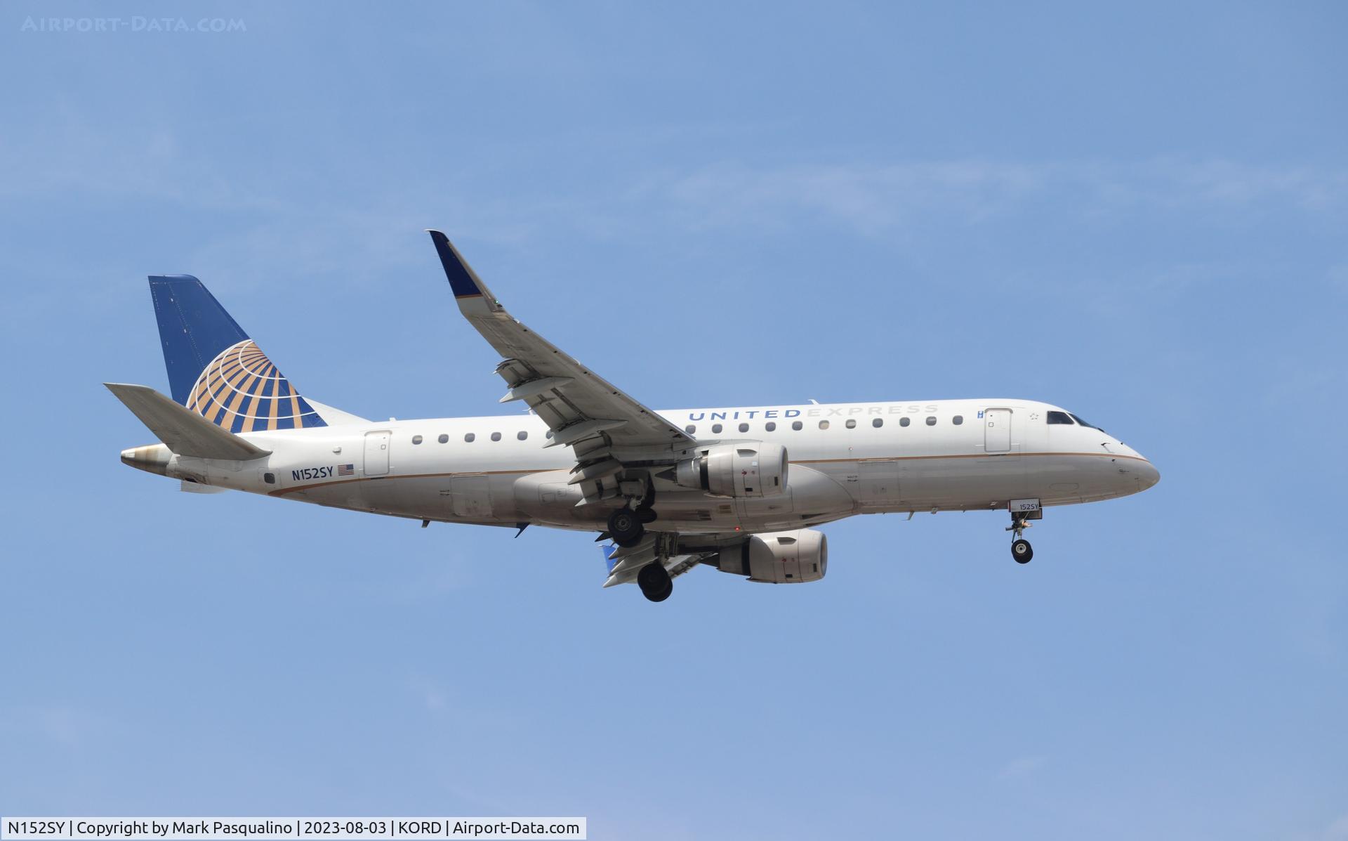 N152SY, 2016 Embraer 175LR (ERJ-170-200LR) C/N 17000549, ERJ-170-200LR