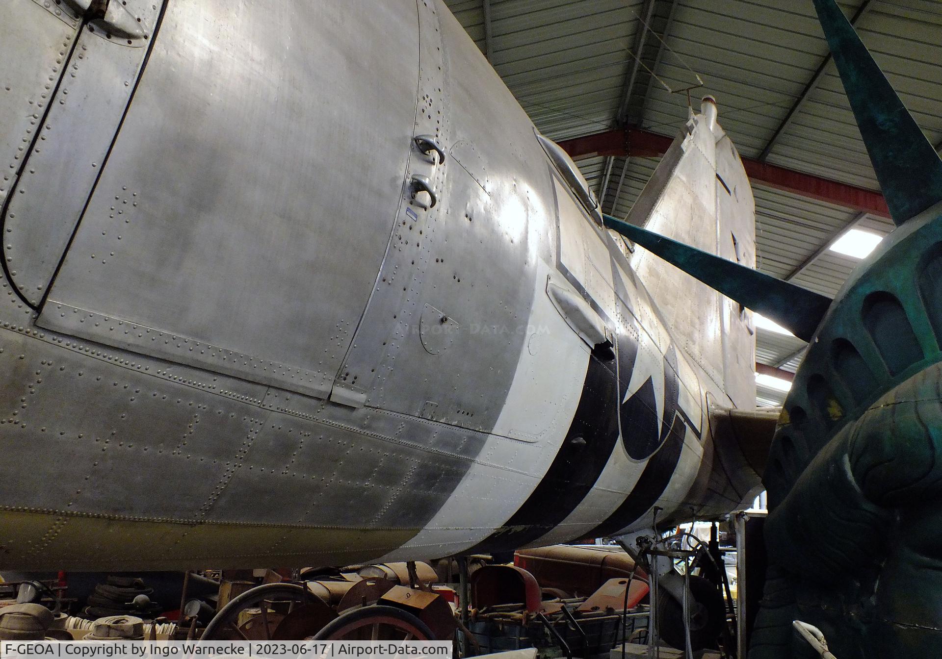 F-GEOA, 1945 Douglas C-47B C/N 32752, Douglas C-47B Skytrain at the Musee de l'Epopee de l'Industrie et de l'Aeronautique, Albert