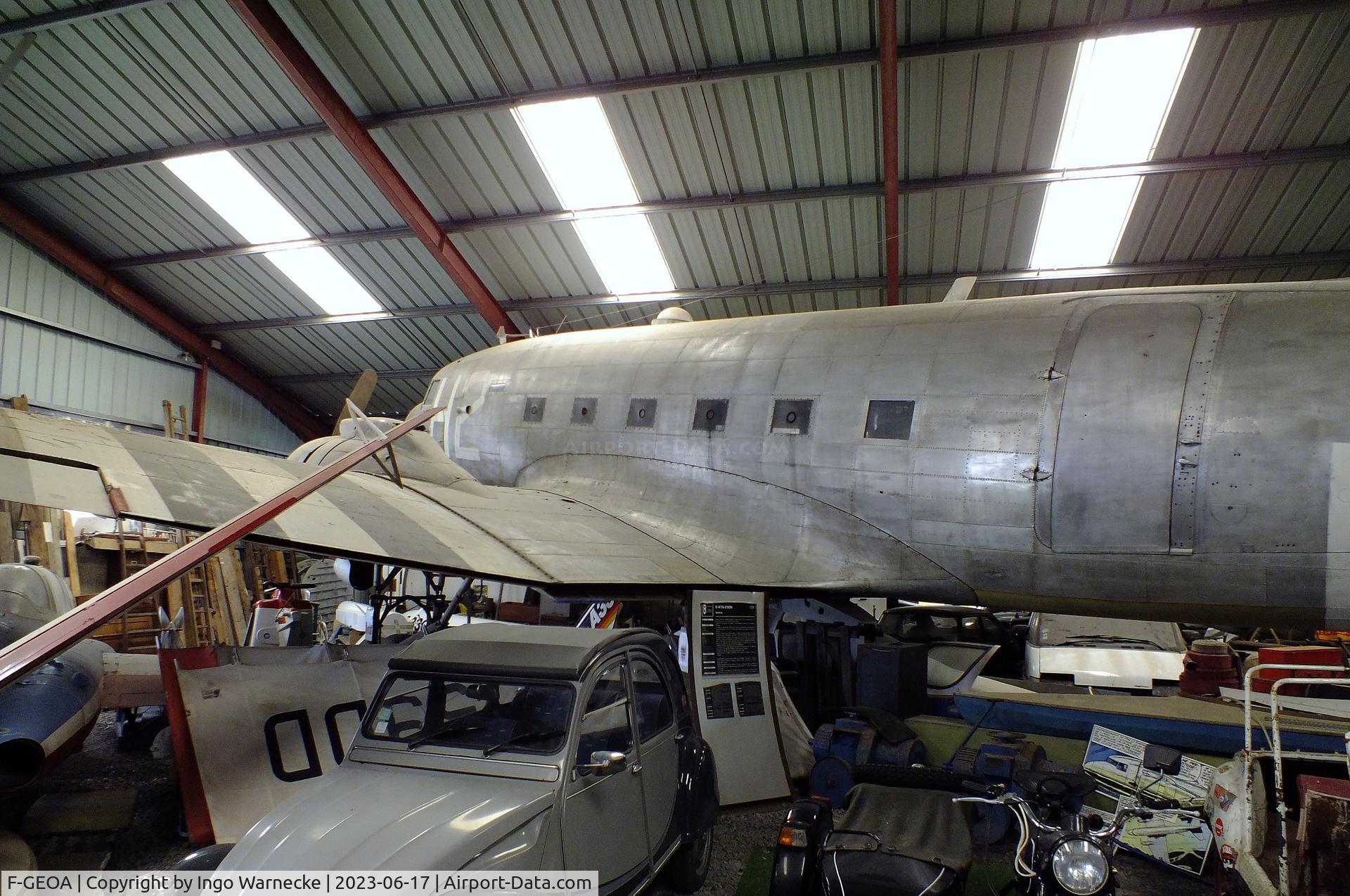 F-GEOA, 1945 Douglas C-47B C/N 32752, Douglas C-47B Skytrain at the Musee de l'Epopee de l'Industrie et de l'Aeronautique, Albert