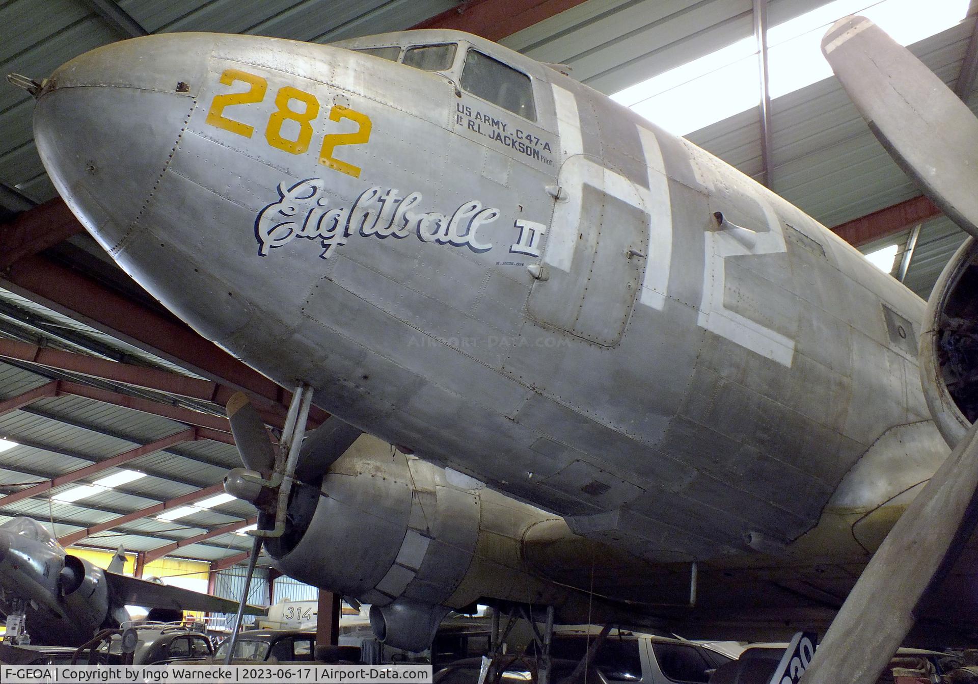 F-GEOA, 1945 Douglas C-47B C/N 32752, Douglas C-47B Skytrain at the Musee de l'Epopee de l'Industrie et de l'Aeronautique, Albert