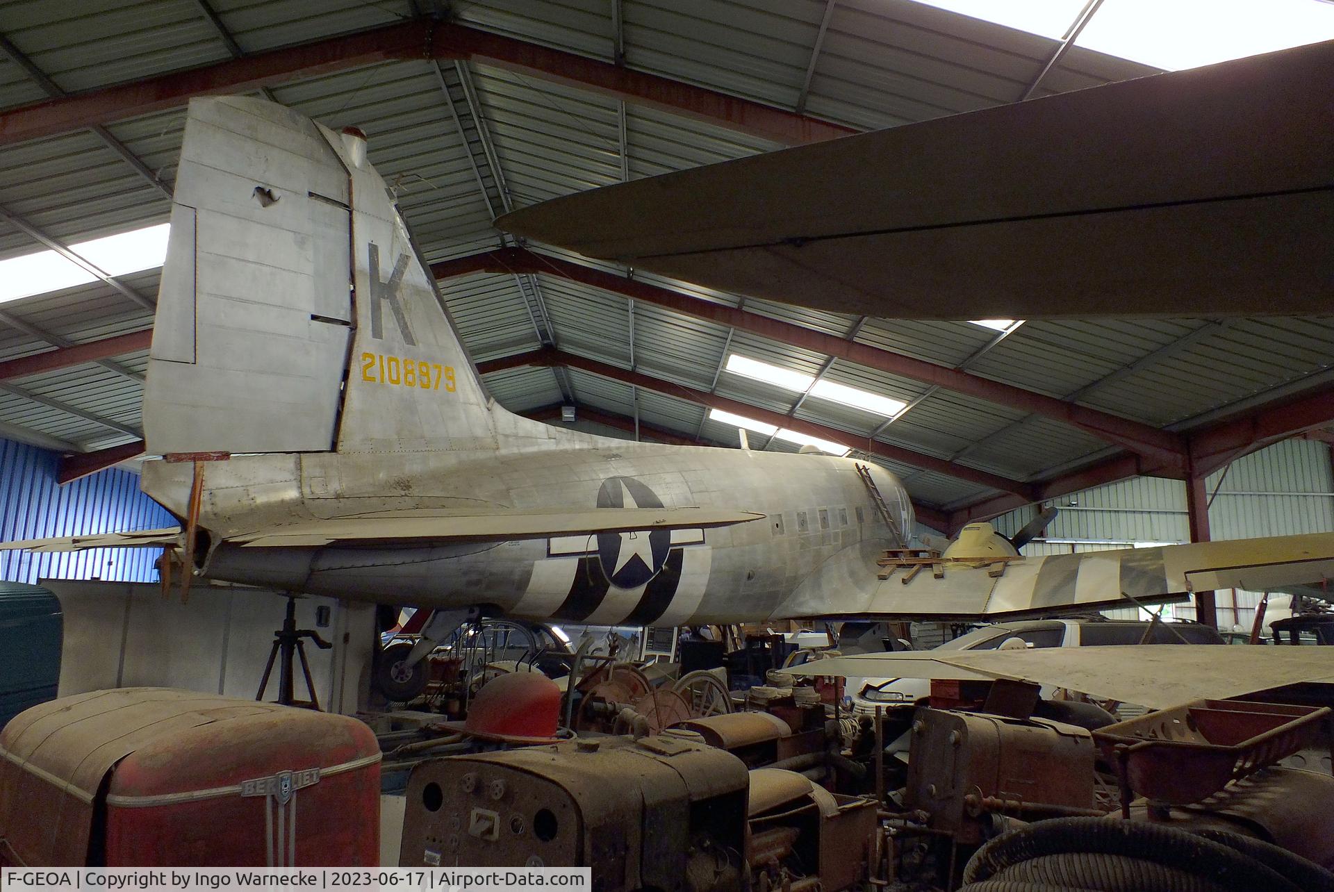 F-GEOA, 1945 Douglas C-47B C/N 32752, Douglas C-47B Skytrain at the Musee de l'Epopee de l'Industrie et de l'Aeronautique, Albert