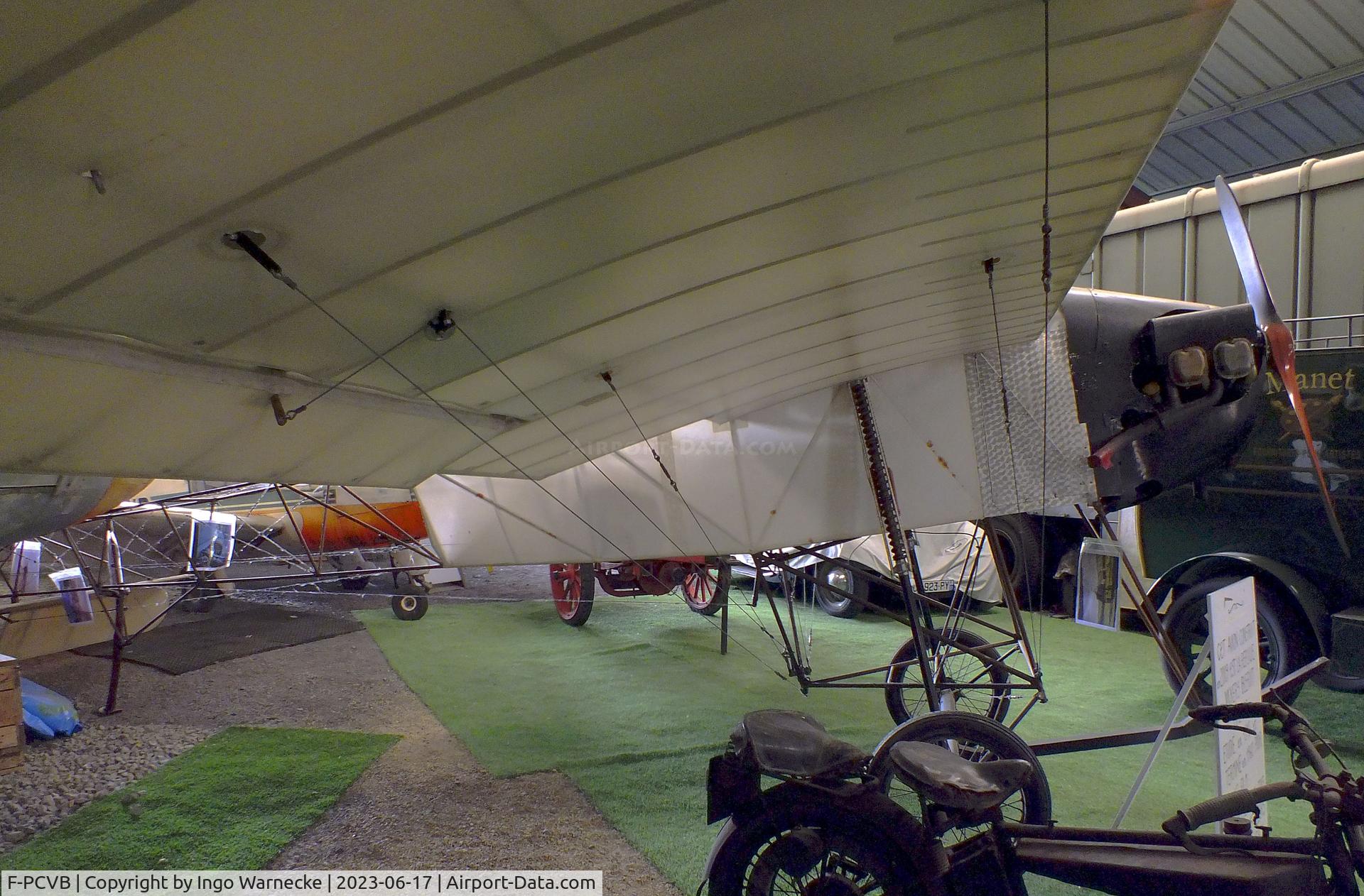 F-PCVB, 2009 Vickers Bleriot 22 replica C/N 01, Vickers Bleriot Type 22 replica (Vickers project from 1910, the original plane was built in 1960 for the movie 'Those Magnificent Men in Their Flying Machines') at the Musee de l'Epopee de l'Industrie et de l'Aeronautique, Albert