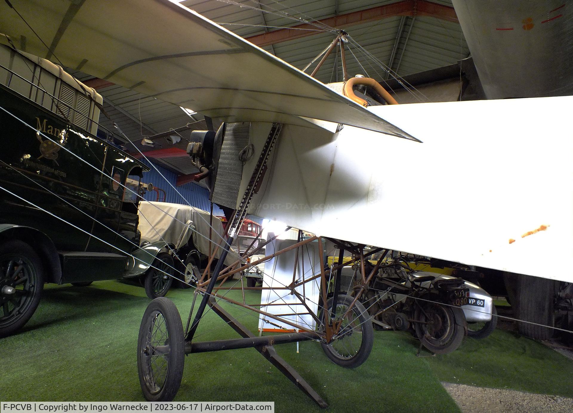 F-PCVB, 2009 Vickers Bleriot 22 replica C/N 01, Vickers Bleriot Type 22 replica (Vickers project from 1910, the original plane was built in 1960 for the movie 'Those Magnificent Men in Their Flying Machines') at the Musee de l'Epopee de l'Industrie et de l'Aeronautique, Albert