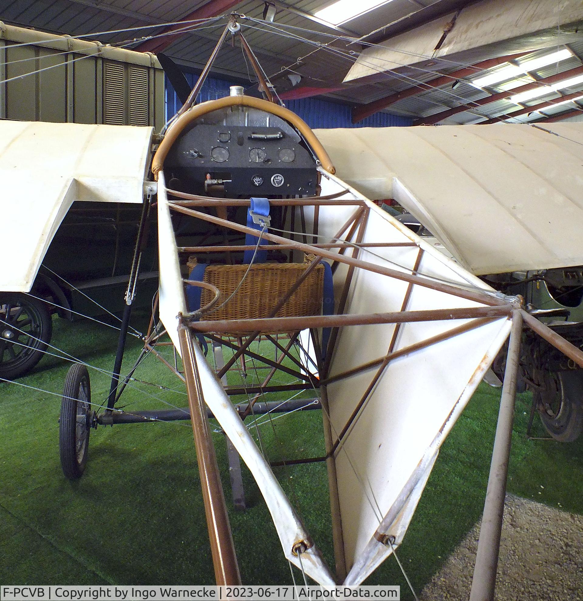 F-PCVB, 2009 Vickers Bleriot 22 replica C/N 01, Vickers Bleriot Type 22 replica (Vickers project from 1910, the original plane was built in 1960 for the movie 'Those Magnificent Men in Their Flying Machines') at the Musee de l'Epopee de l'Industrie et de l'Aeronautique, Albert