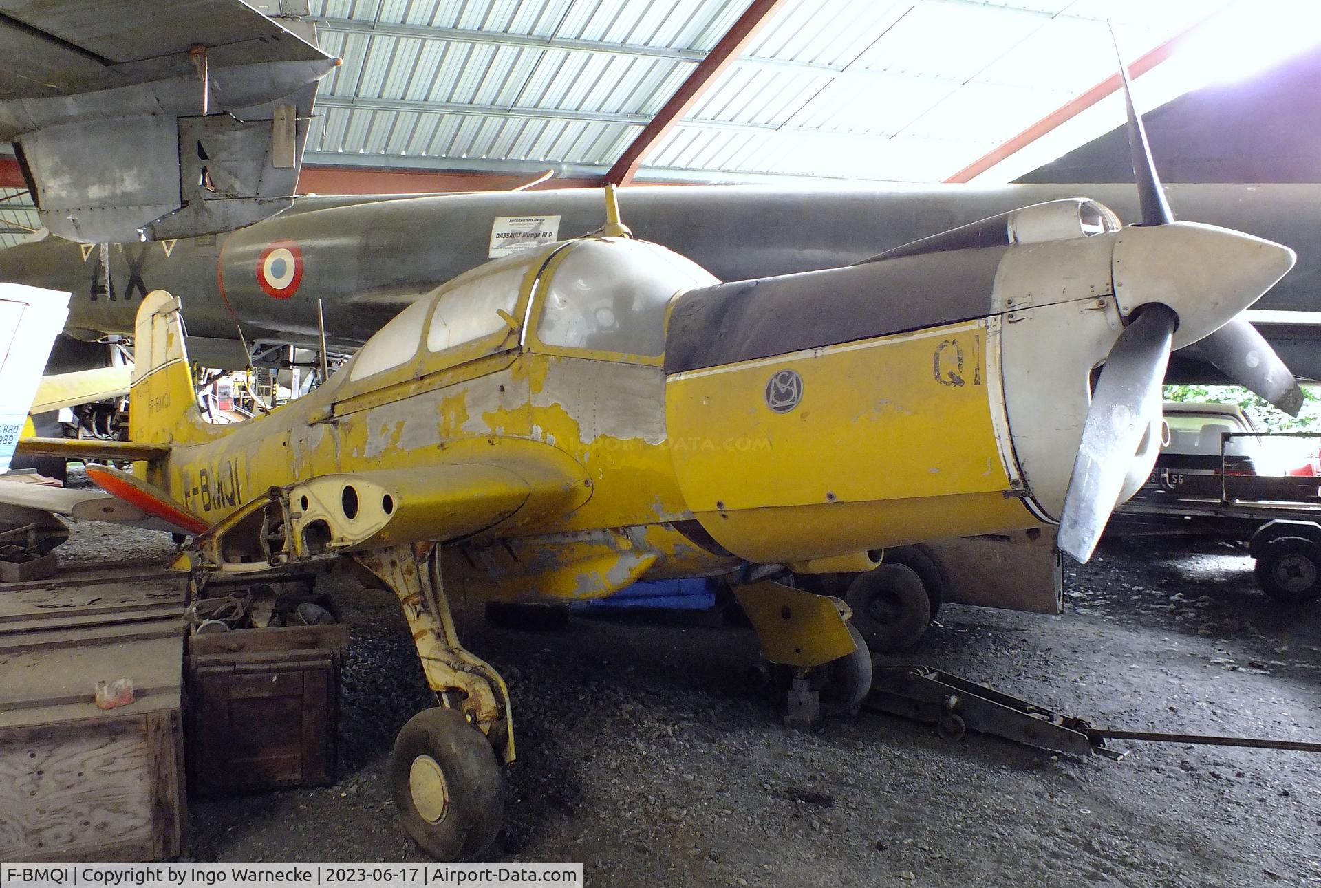 F-BMQI, 1956 Morane-Saulnier MS-733 Alcyon C/N 116, Morane-Saulnier MS.733 Alcyon (wings dismounted) at the Musee de l'Epopee de l'Industrie et de l'Aeronautique, Albert