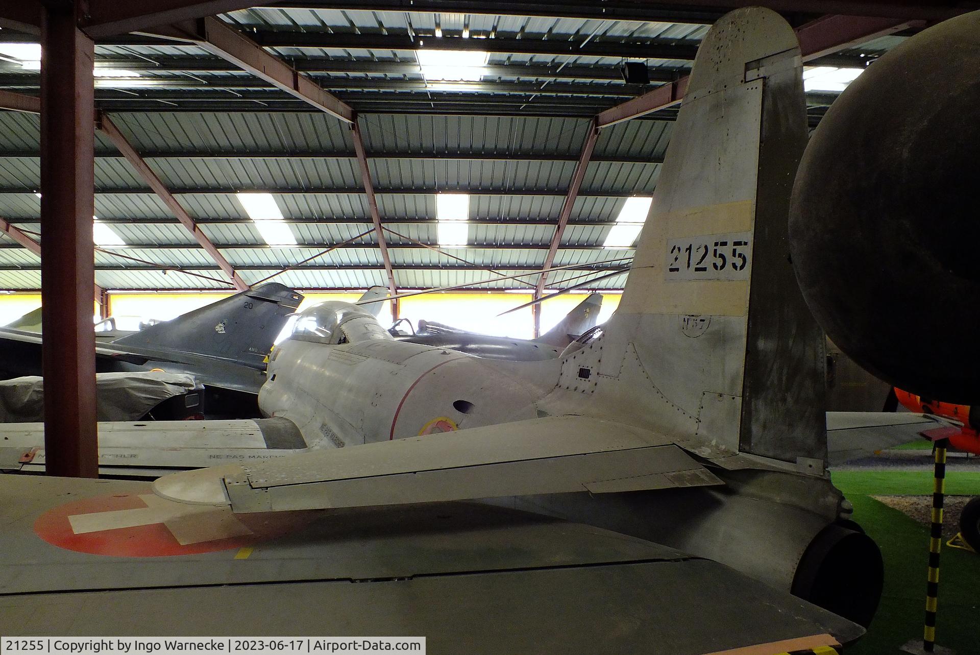 21255, Lockheed T-33A Shooting Star C/N 21255, Lockheed T-33A at the Musee de l'Epopee de l'Industrie et de l'Aeronautique, Albert