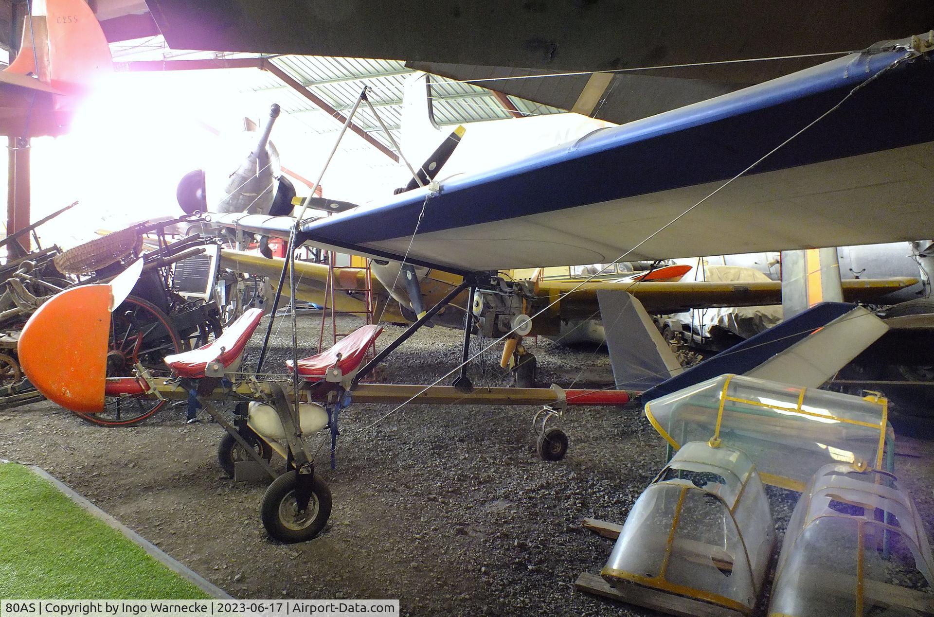 80AS, ULAC X-99 C/N not found_80AS, Ultra Light Aircraft Corporation (ULAC) X-99 at the Musee de l'Epopee de l'Industrie et de l'Aeronautique, Albert