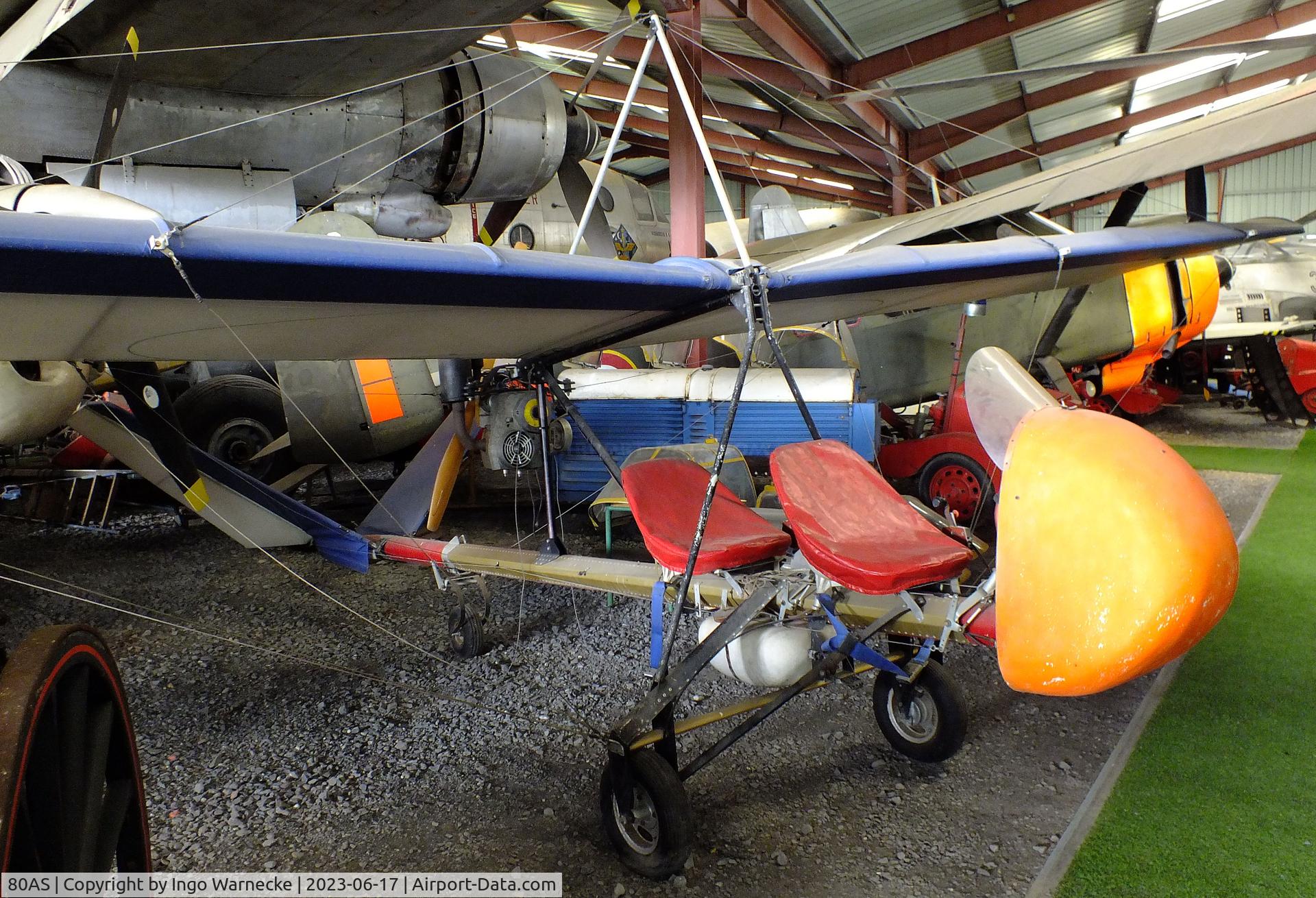 80AS, ULAC X-99 C/N not found_80AS, Ultra Light Aircraft Corporation (ULAC) X-99 at the Musee de l'Epopee de l'Industrie et de l'Aeronautique, Albert