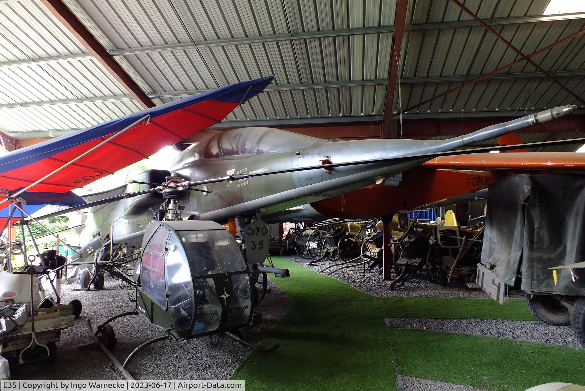 E35, Sepecat Jaguar E C/N E35, SEPECAT Jaguar E at the Musee de l'Epopee de l'Industrie et de l'Aeronautique, Albert