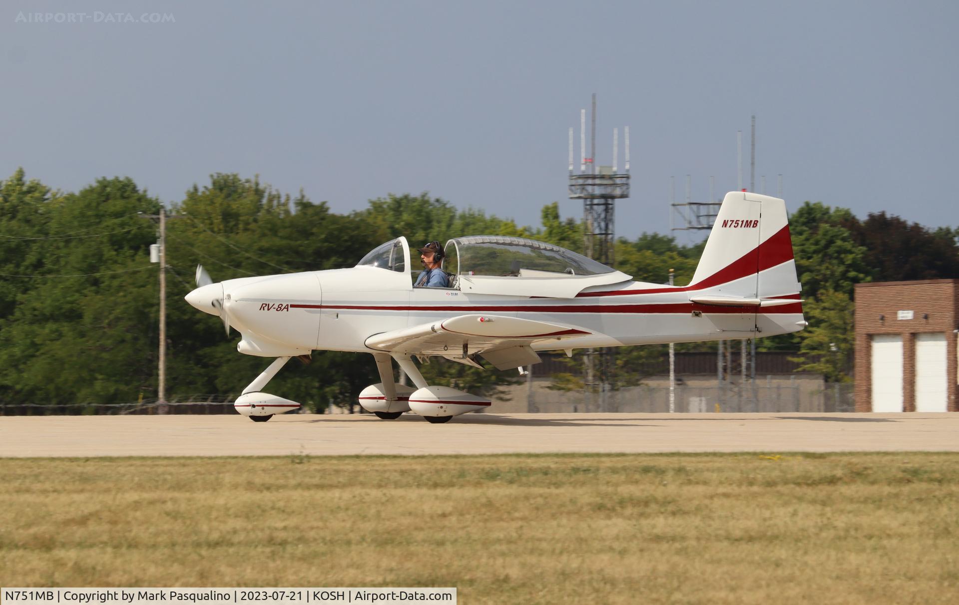 N751MB, 2002 Vans RV-8A C/N 81430, Vans RV-8A