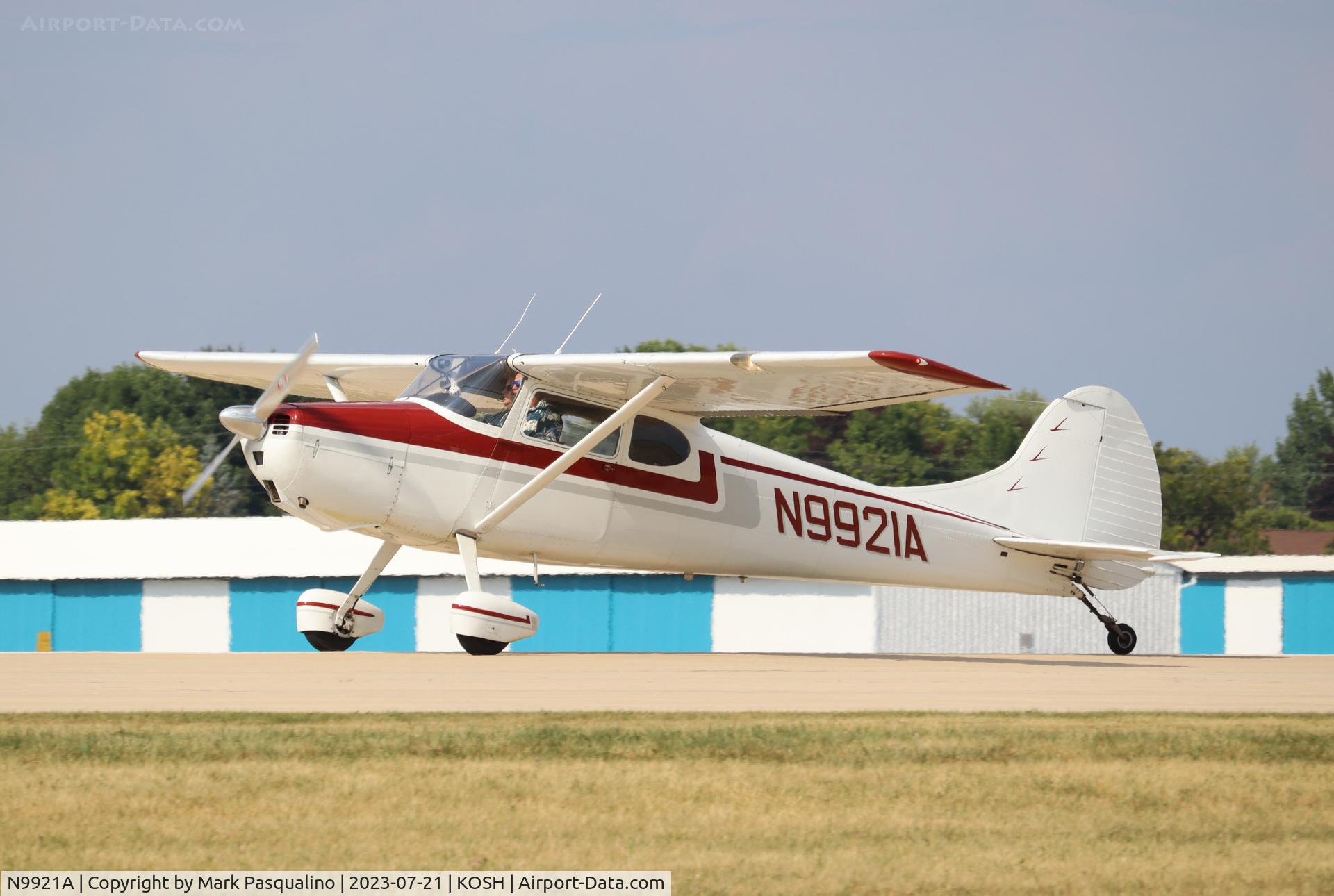N9921A, 1950 Cessna 170A C/N 19281, Cessna 170A
