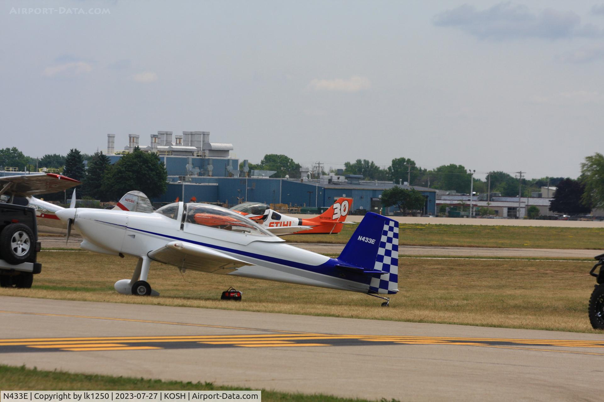 N433E, Vans RV-8 C/N 82020, This Van's RV-8 was at EAA Air Venture 2023