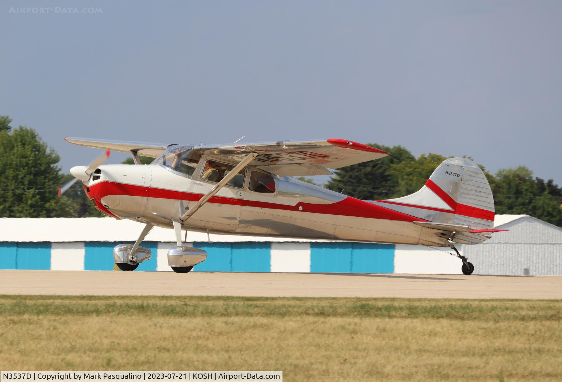N3537D, 1956 Cessna 170B C/N 27080, Cessna 170B