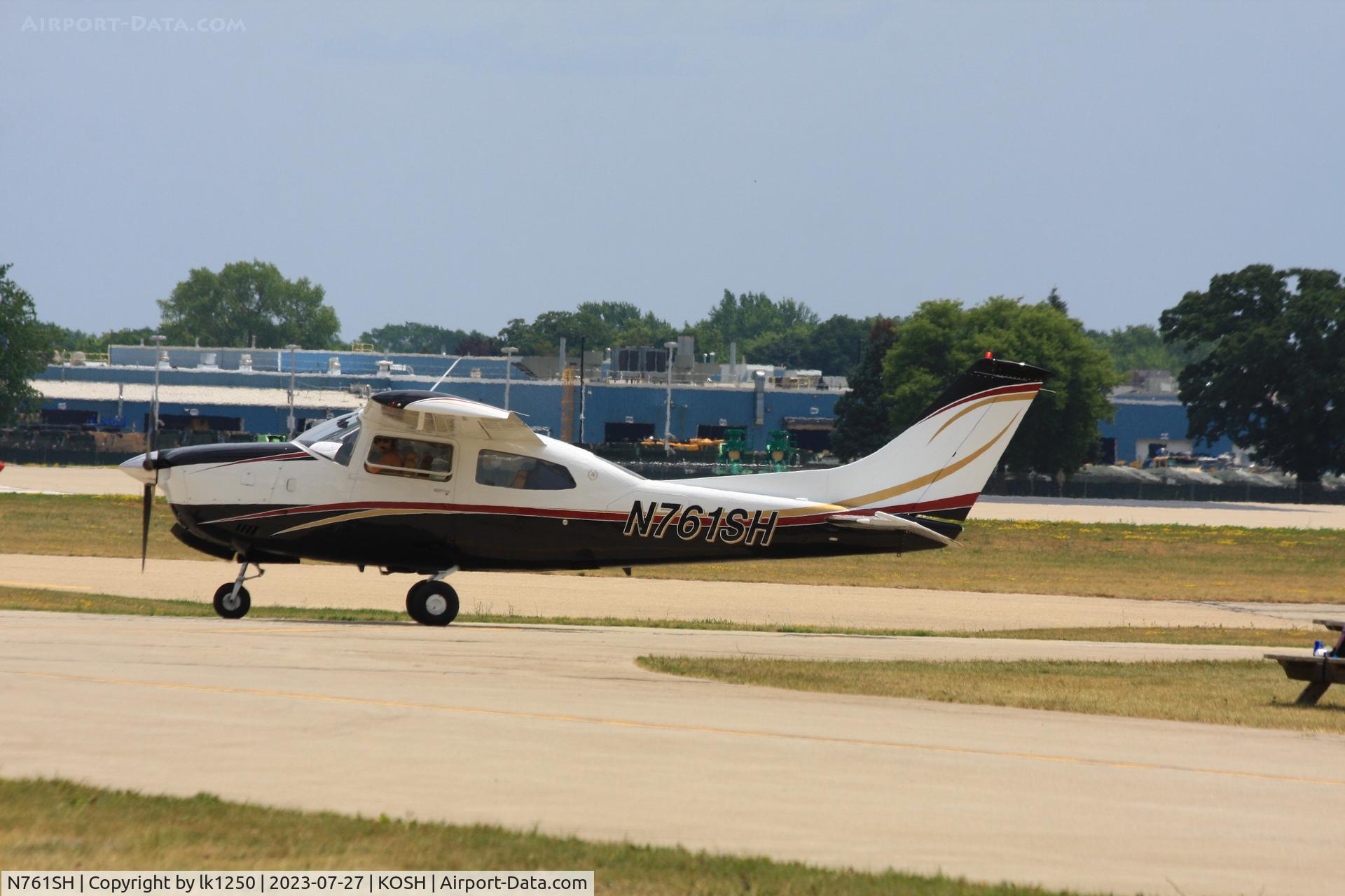N761SH, 1978 Cessna T210M Turbo Centurion C/N 21062477, This Cessna T210M Turbo Centurion was at EAA Air Venture 2023.