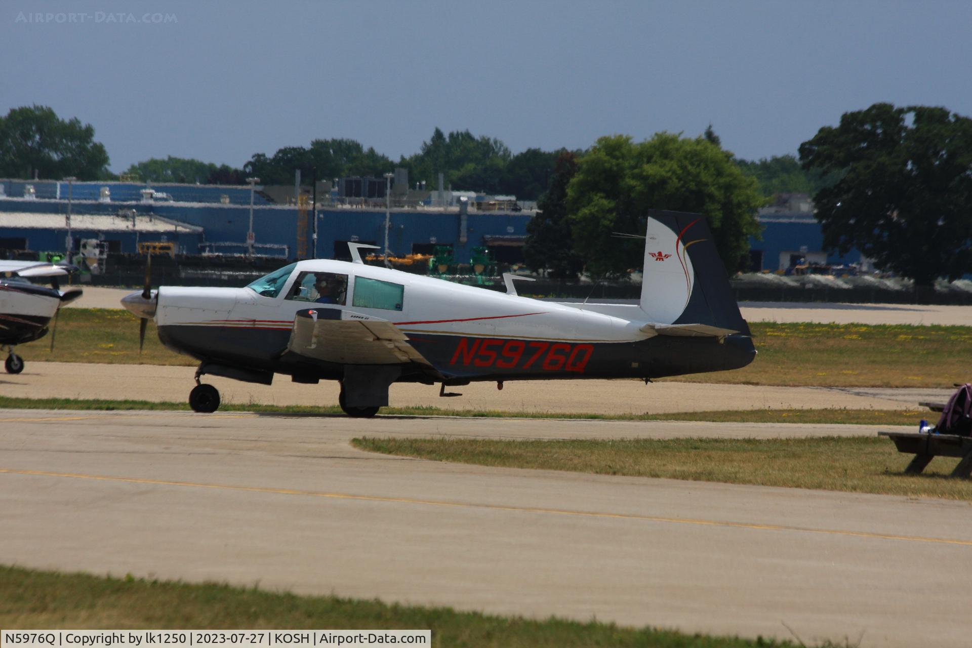 N5976Q, 1965 Mooney M20E C/N 848, This Mooney M20E was at EAA Air Venture Oshkosh 2023