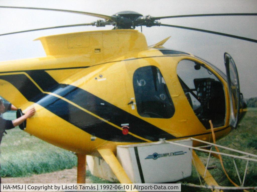 HA-MSJ, 1988 McDonnell Douglas 500-E C/N 0311E, MD-500E cropspray version
