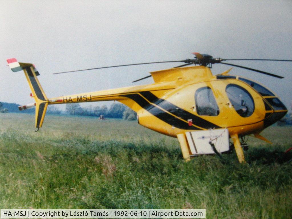 HA-MSJ, 1988 McDonnell Douglas 500-E C/N 0311E, MD-500E with cropspray equipment
