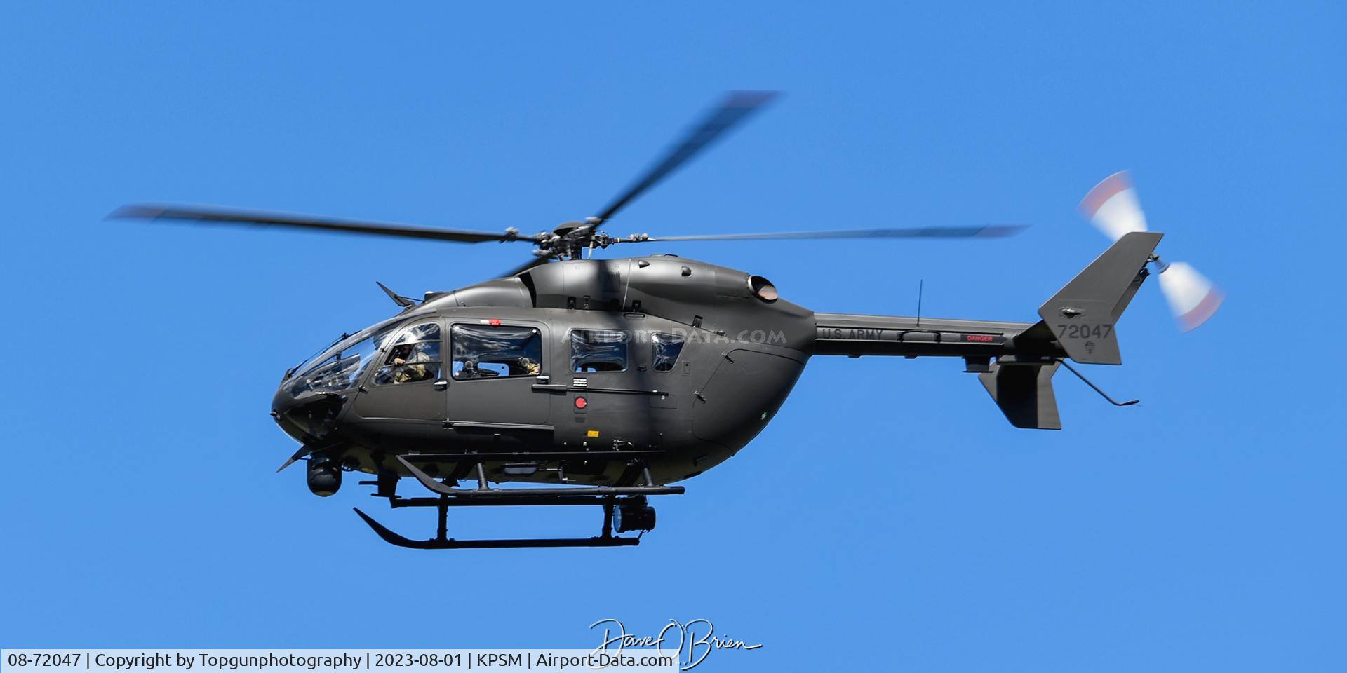 08-72047, 2009 Eurocopter UH-72A C/N 9199, SHADOW32 coming in on RW34
