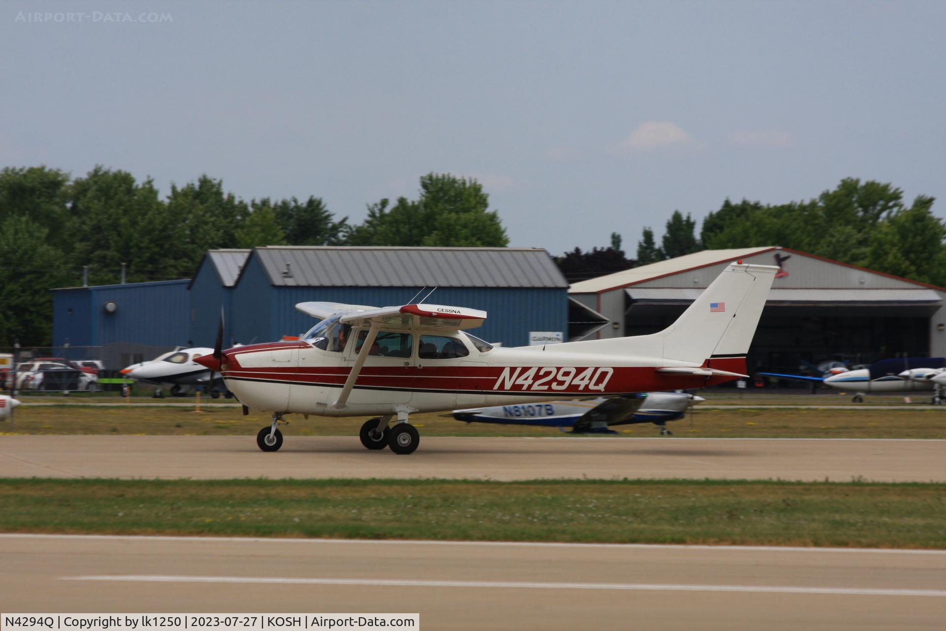 N4294Q, 1971 Cessna 172L C/N 17260194, This Cessna 172 arrived at EAA Air Venture 2023