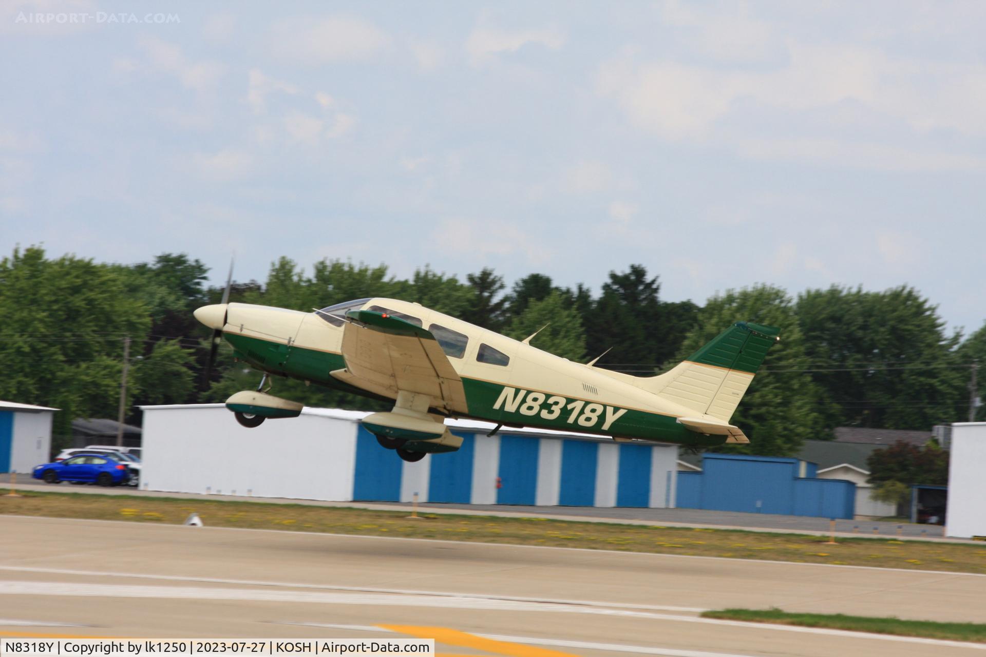 N8318Y, 1980 Piper PA-28-181 C/N 28-8190134, This Piper PA-28-191 Cherokee Archer arrived at EAA Air Venture 2023