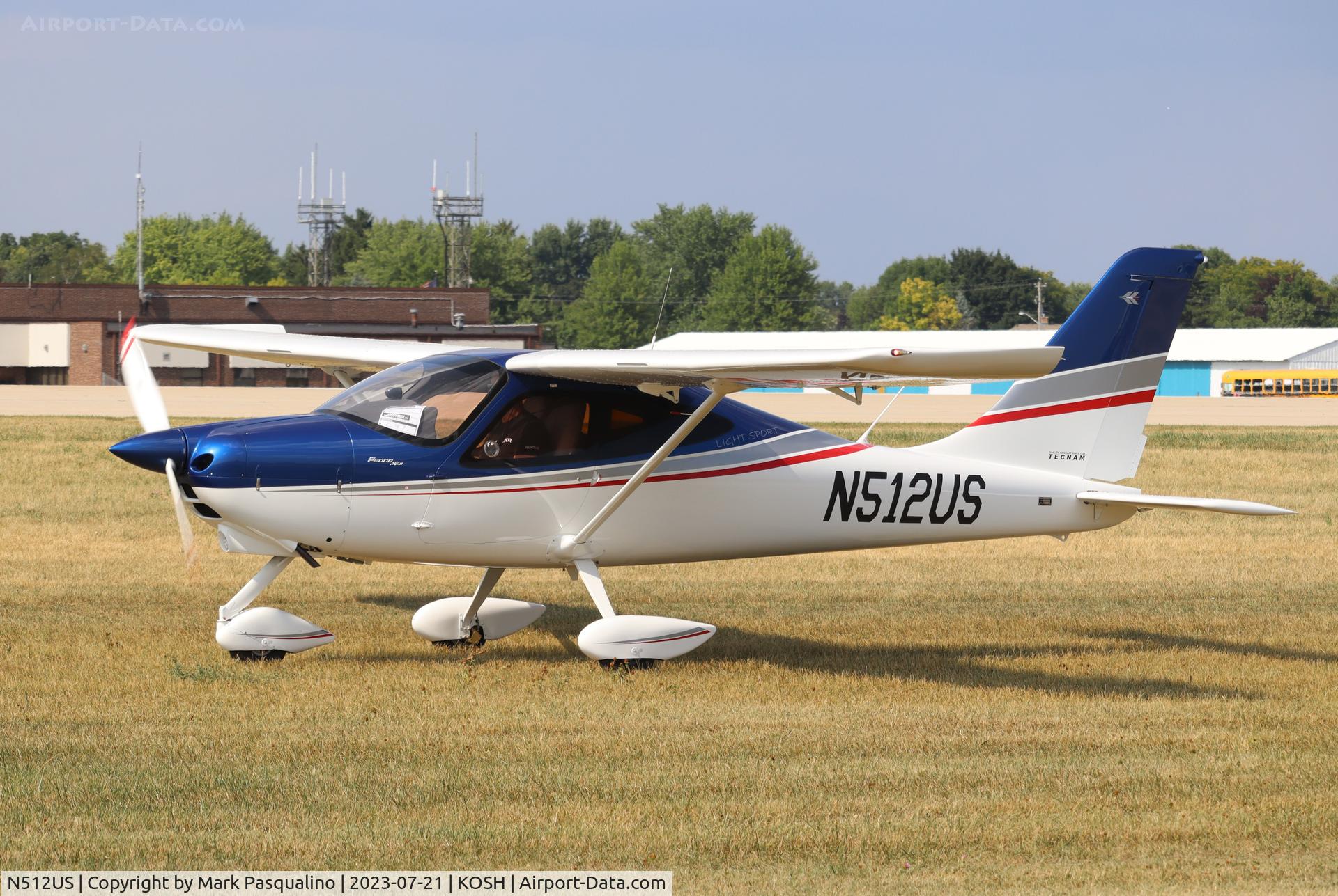 N512US, 2022 Tecnam P2008 C/N 215, Tecnam P2008