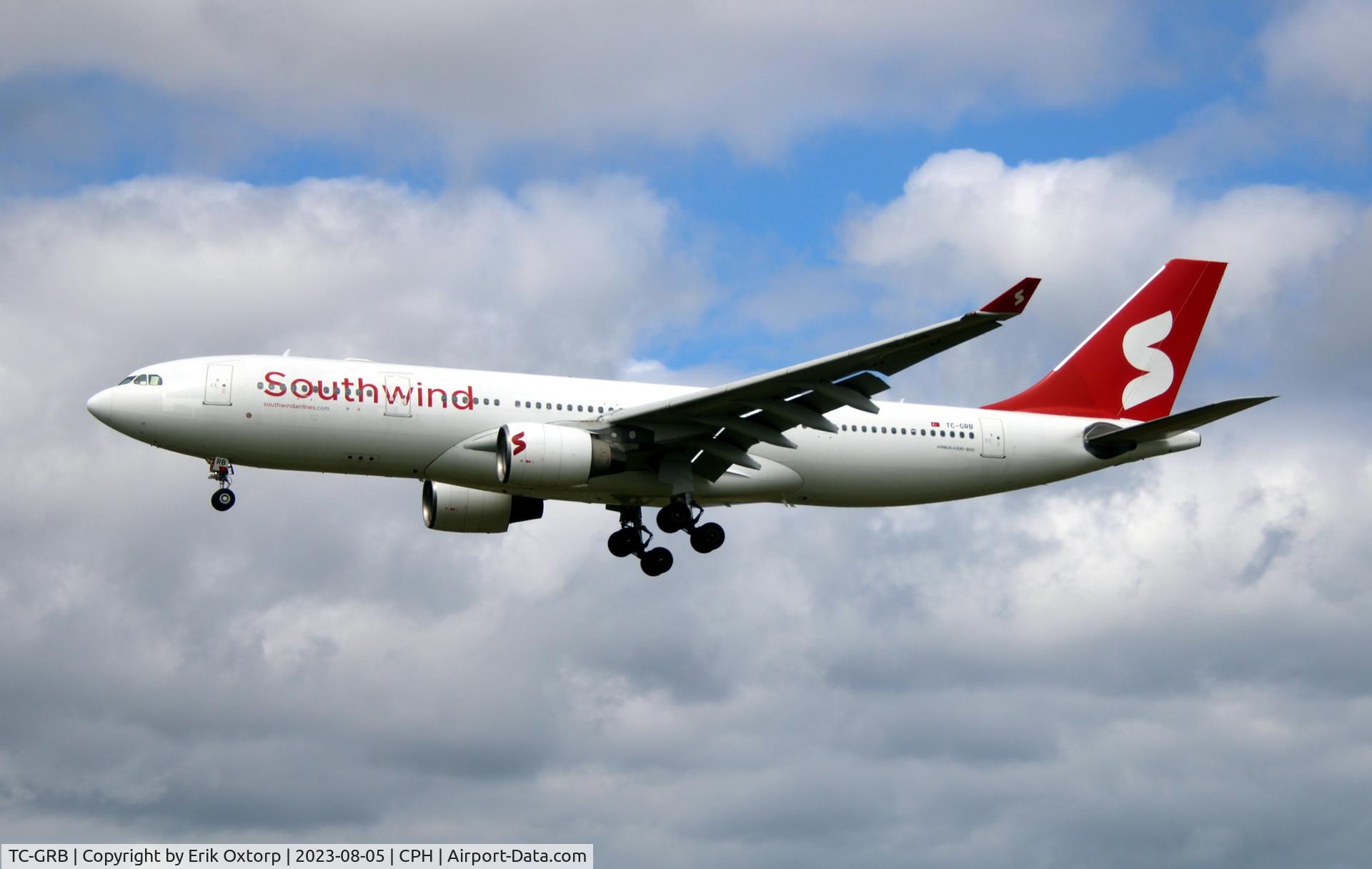 TC-GRB, 2011 Airbus A330-223 C/N 1266, TC-GRB landing rw 22R
