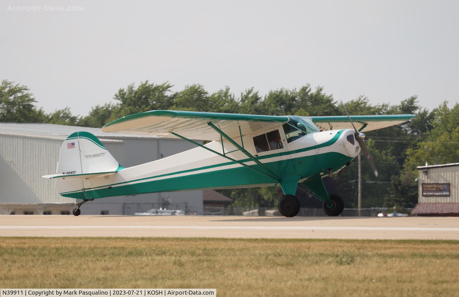 N39911, 1945 Taylorcraft BC12-D C/N 6564, Taylorcraft BC12-D
