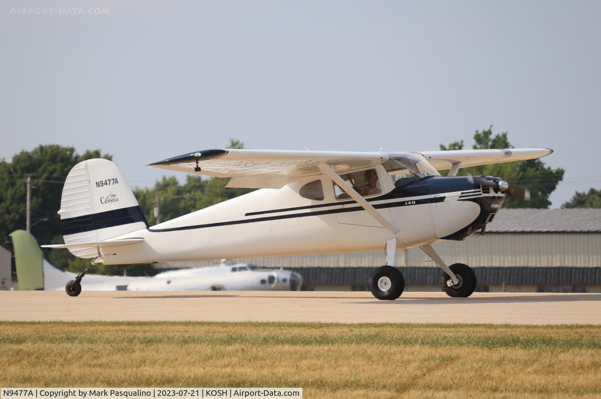 N9477A, 1949 Cessna 140A C/N 15298, Cessna 140A