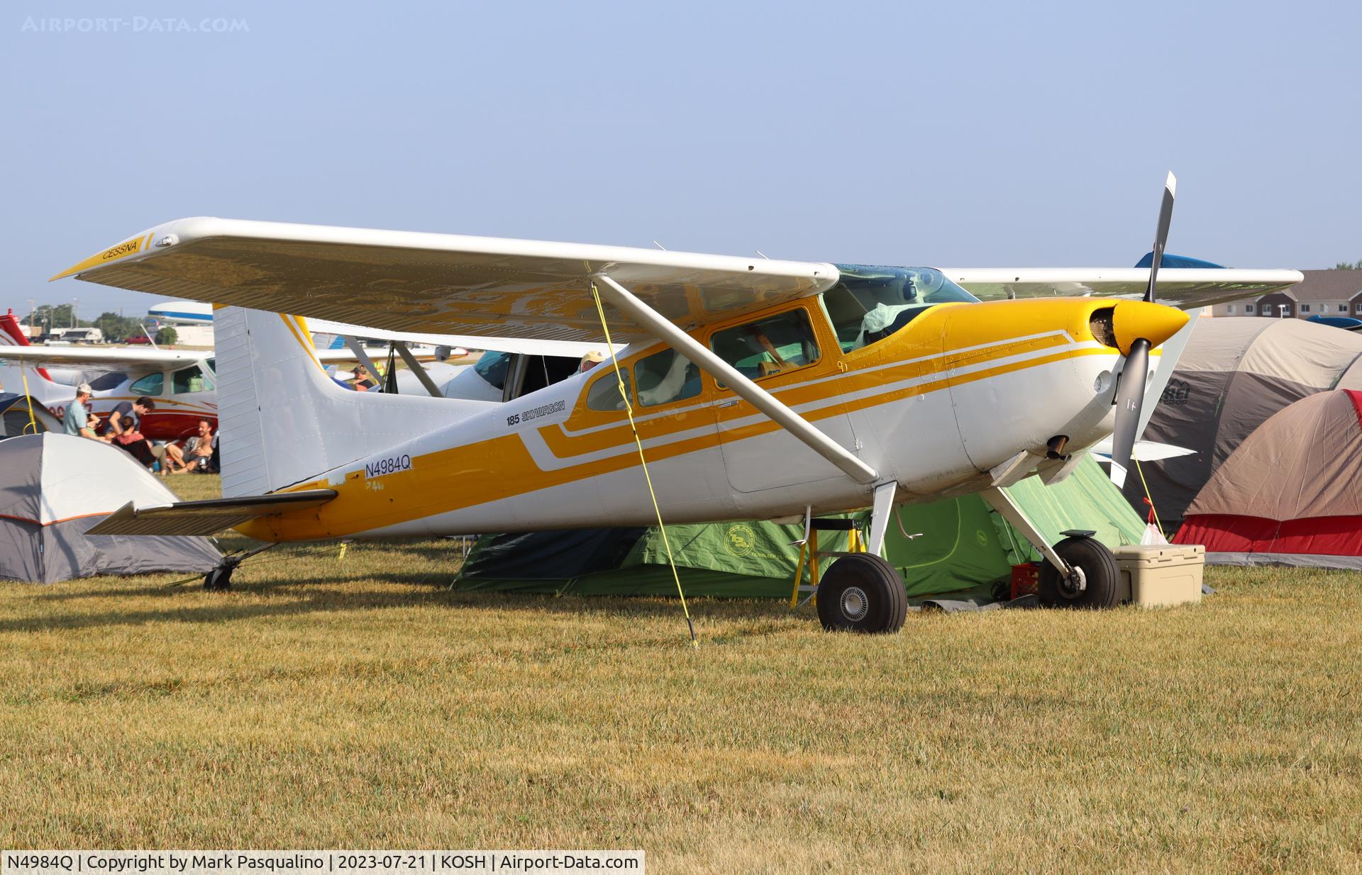 N4984Q, 1978 Cessna A185F Skywagon 185 C/N 18503595, Cessna A185F