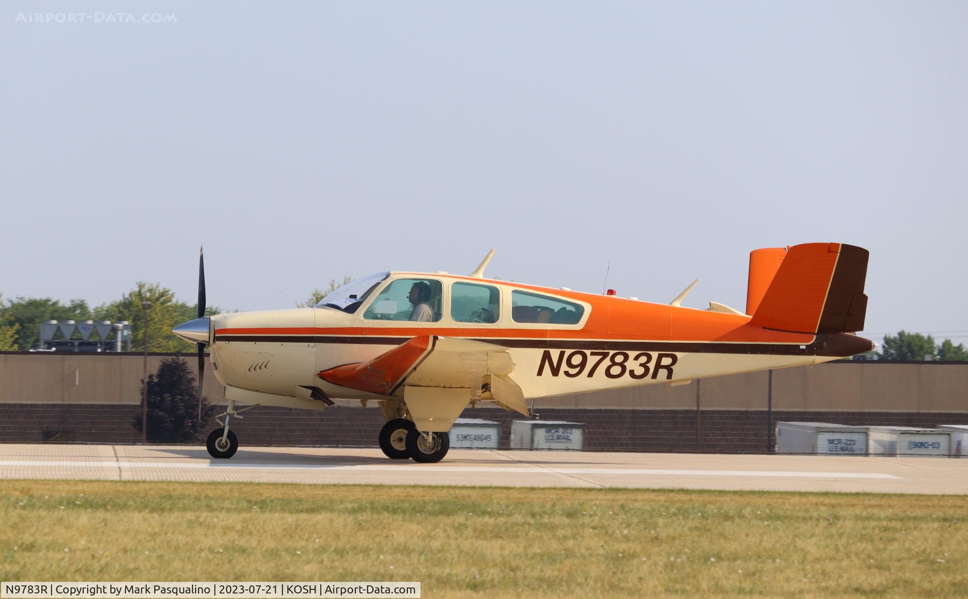 N9783R, 1960 Beech M35 Bonanza C/N D-6488, Beech M35