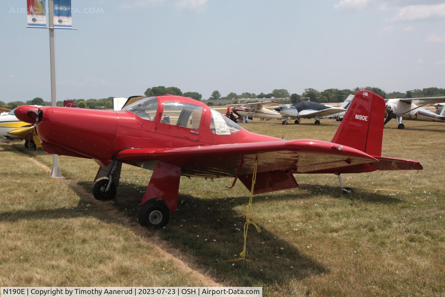 N190E, 1951 Meyers MAC-145 C/N 209, 1951 Meyers MAC-145, c/n: 209, AirVenture 2023