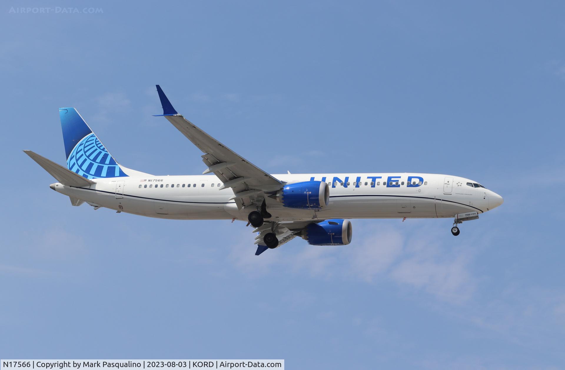 N17566, 2023 Boeing 737-9 MAX C/N 67185, Boeing 737-9 MAX