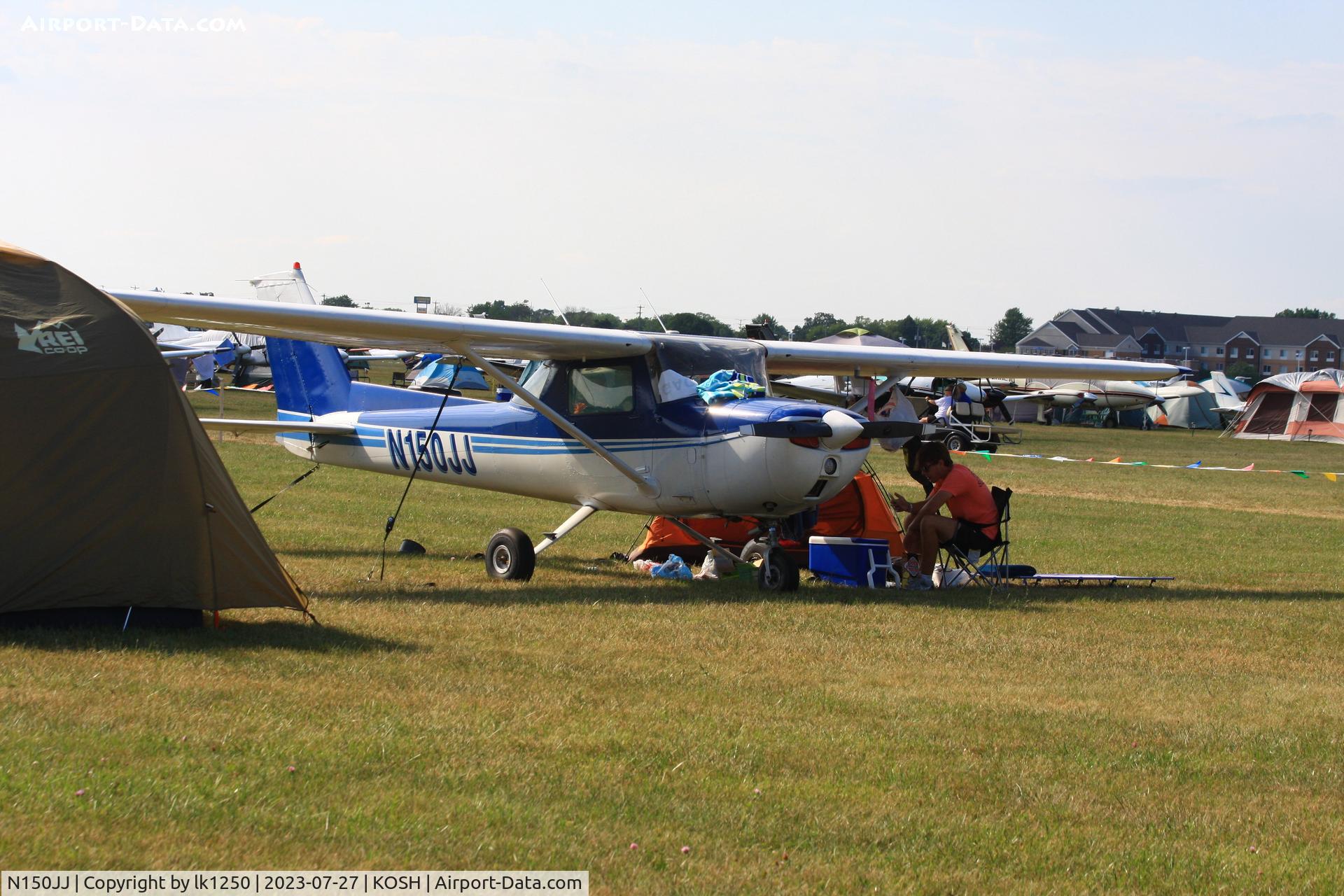 N150JJ, 1970 Cessna 150L C/N 15072231, This Cessna 150 was at EAA Air Venture 2023