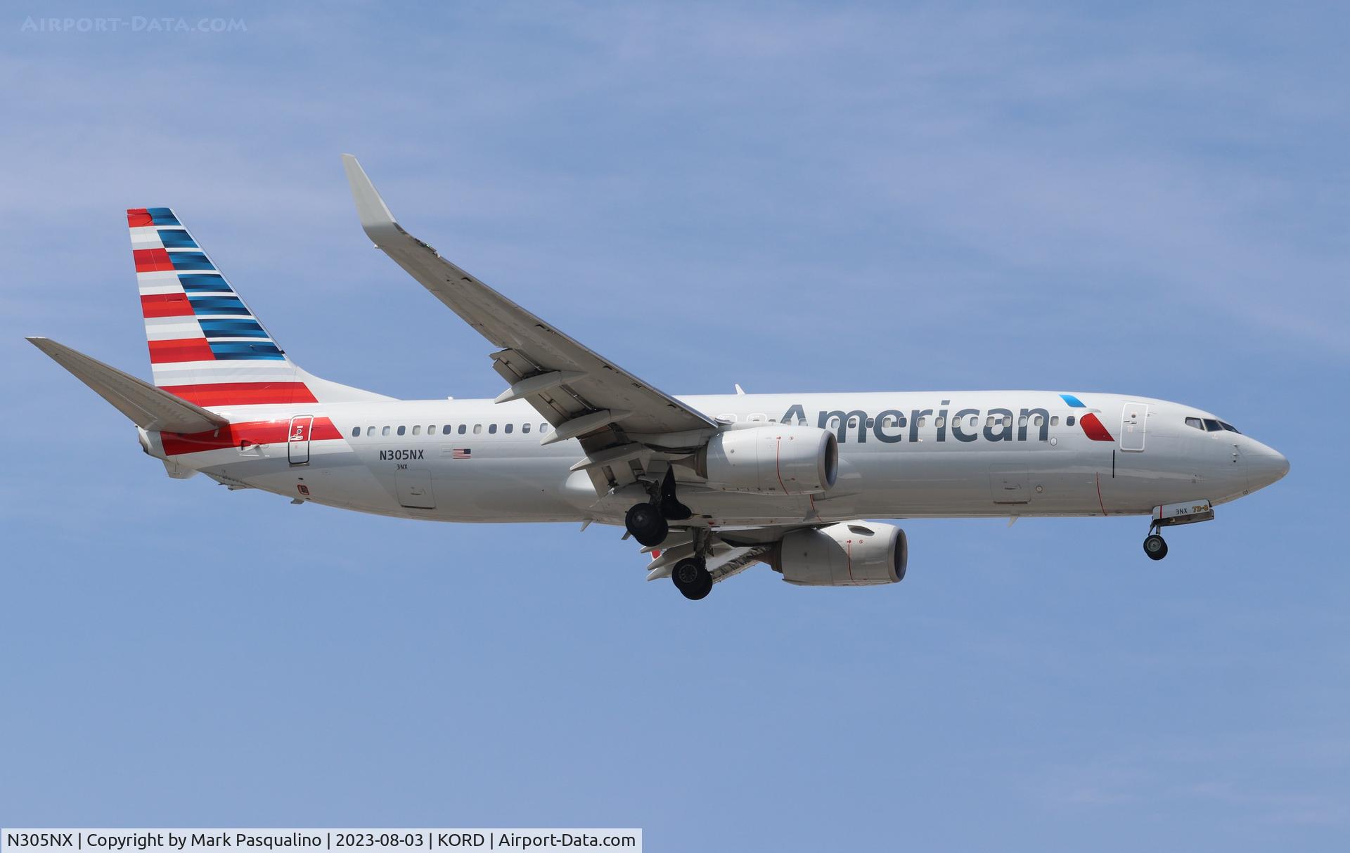 N305NX, 2016 Boeing 737-800 C/N 31253, Boeing 737-823