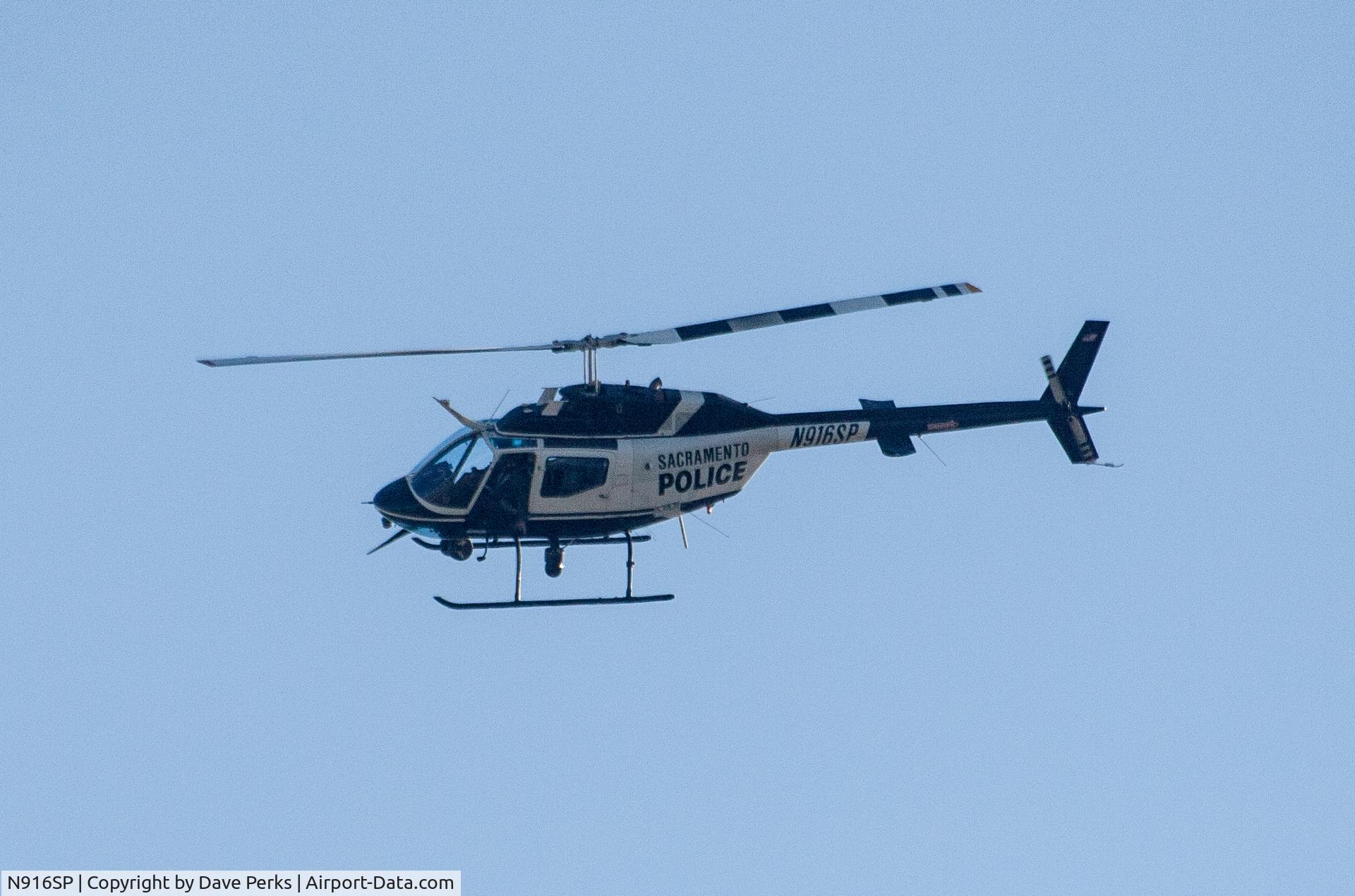 N916SP, Bell OH-58A C/N 70-15081, Sacramento police department helicopter